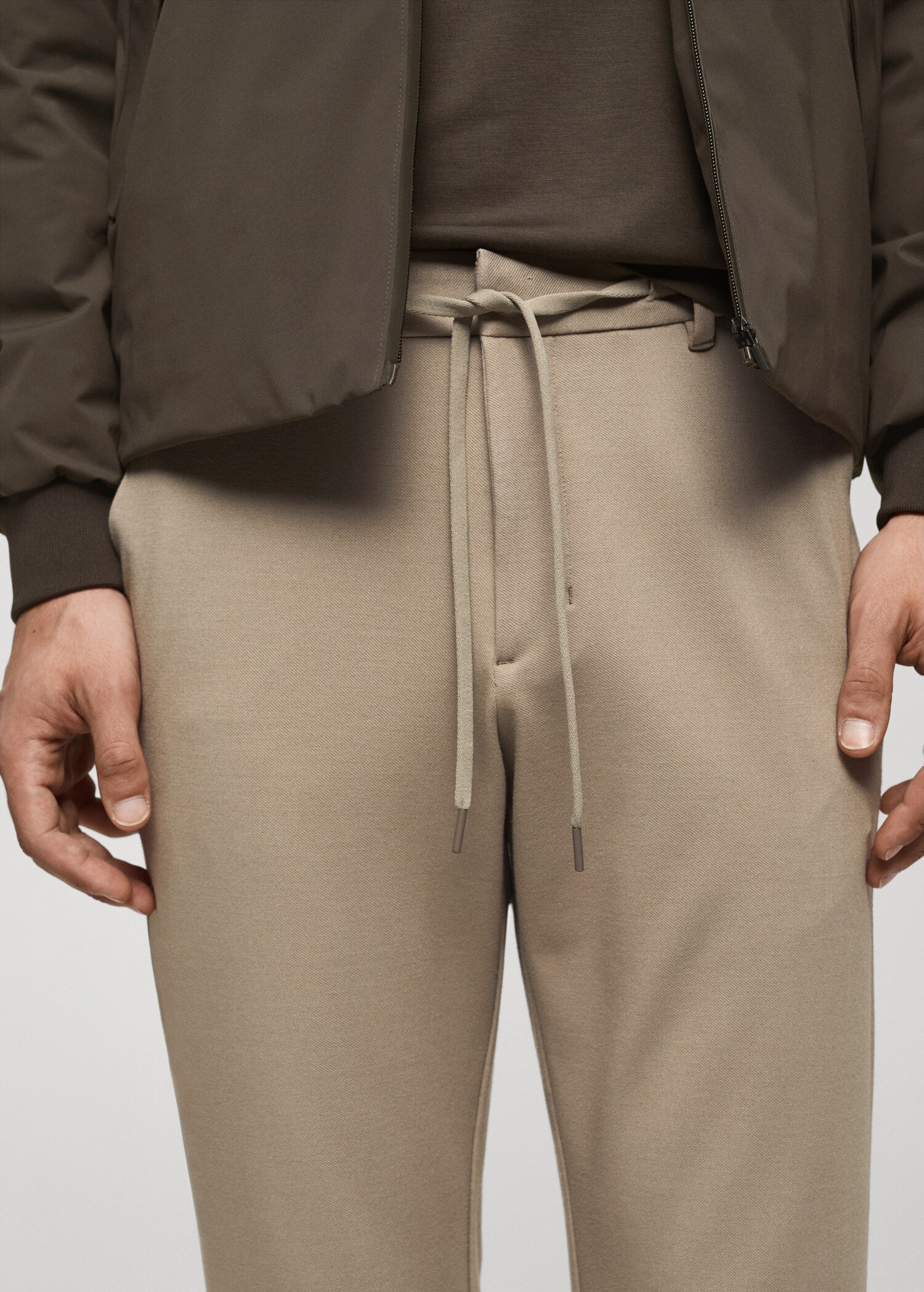 Pantalón slim fit comfort stretch cordón - Detalle del artículo 1