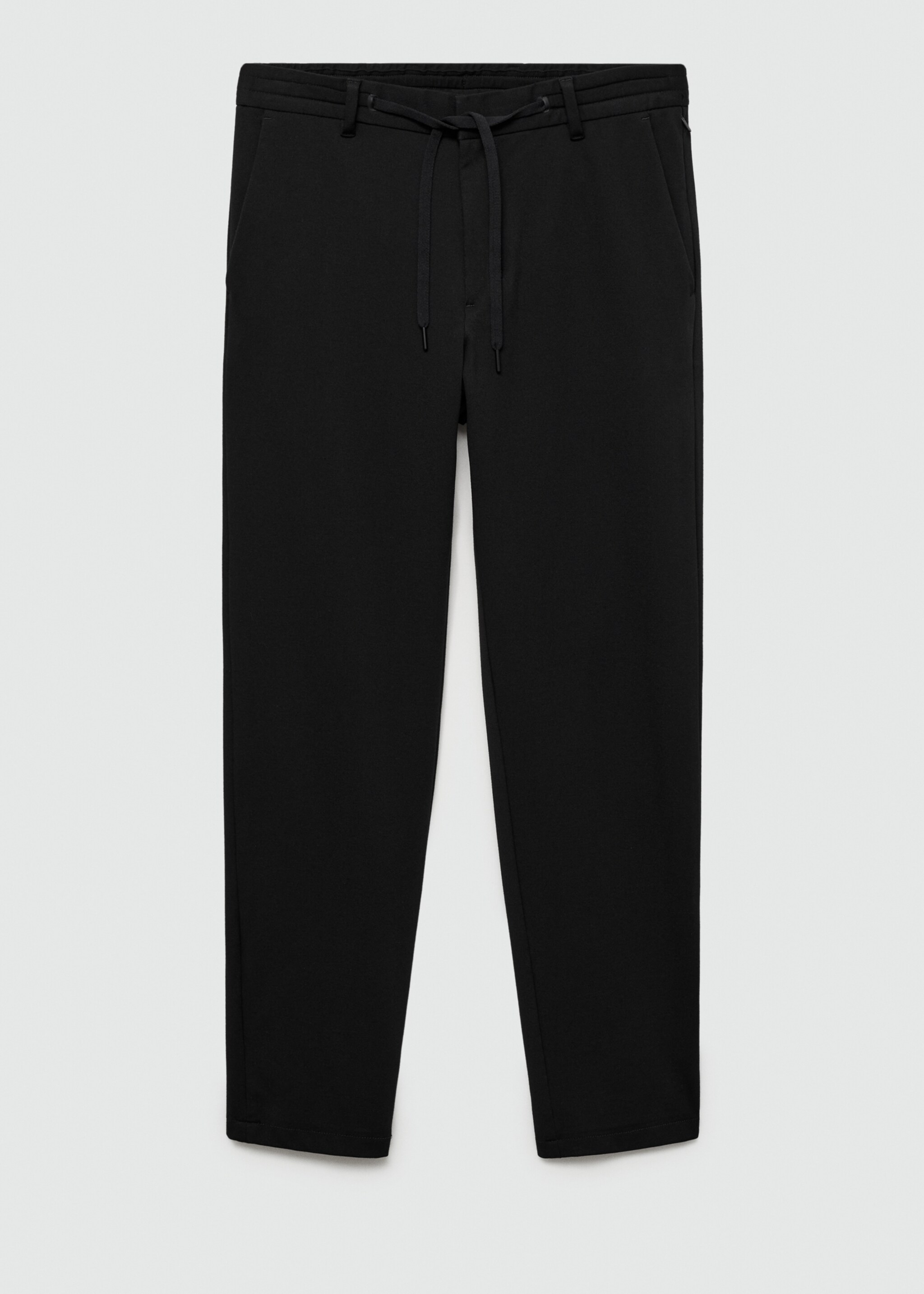 Pantalón slim fit comfort stretch cordón - Artículo sin modelo, Negro. Ref: 77085961-00.