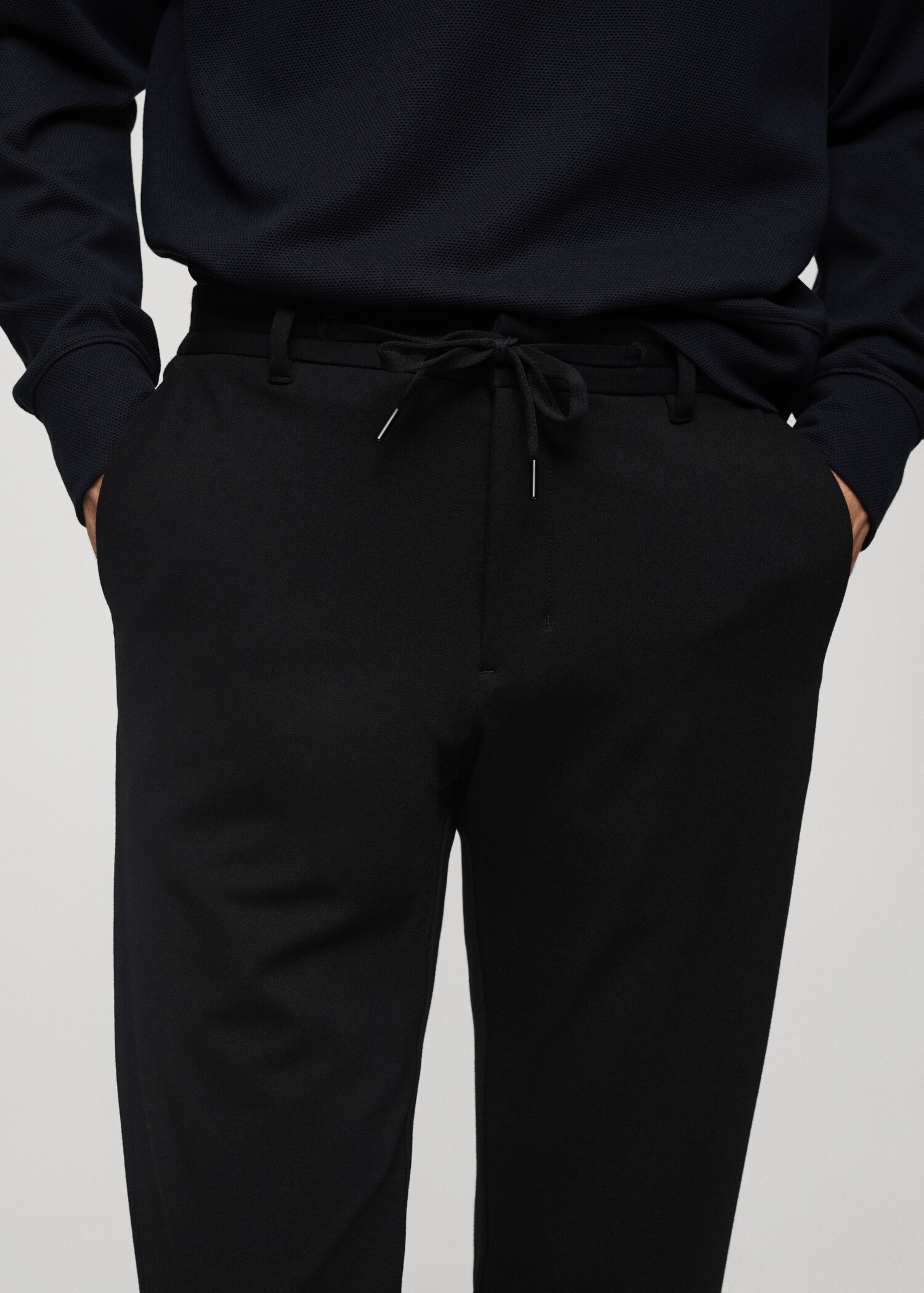 Pantalón slim fit comfort stretch cordón - Detalle del artículo 1