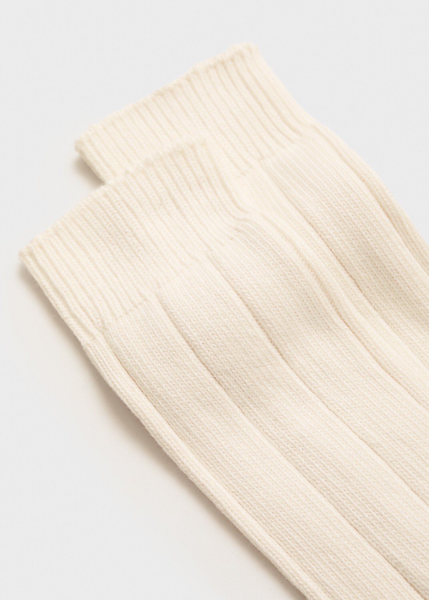 Chaussettes longues maille côtelée - Détail de l'article 8