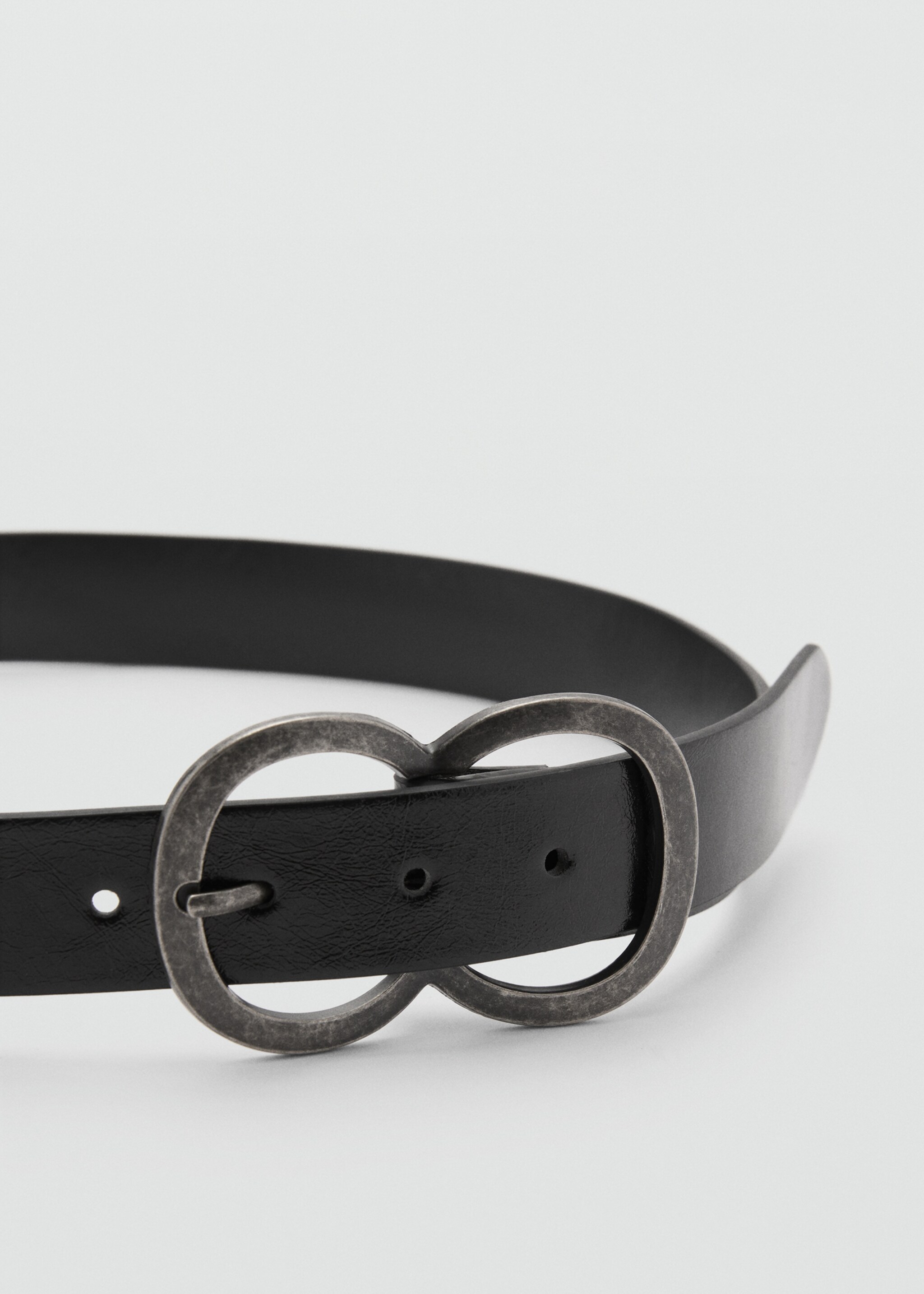 Double buckle belt - Medium plane