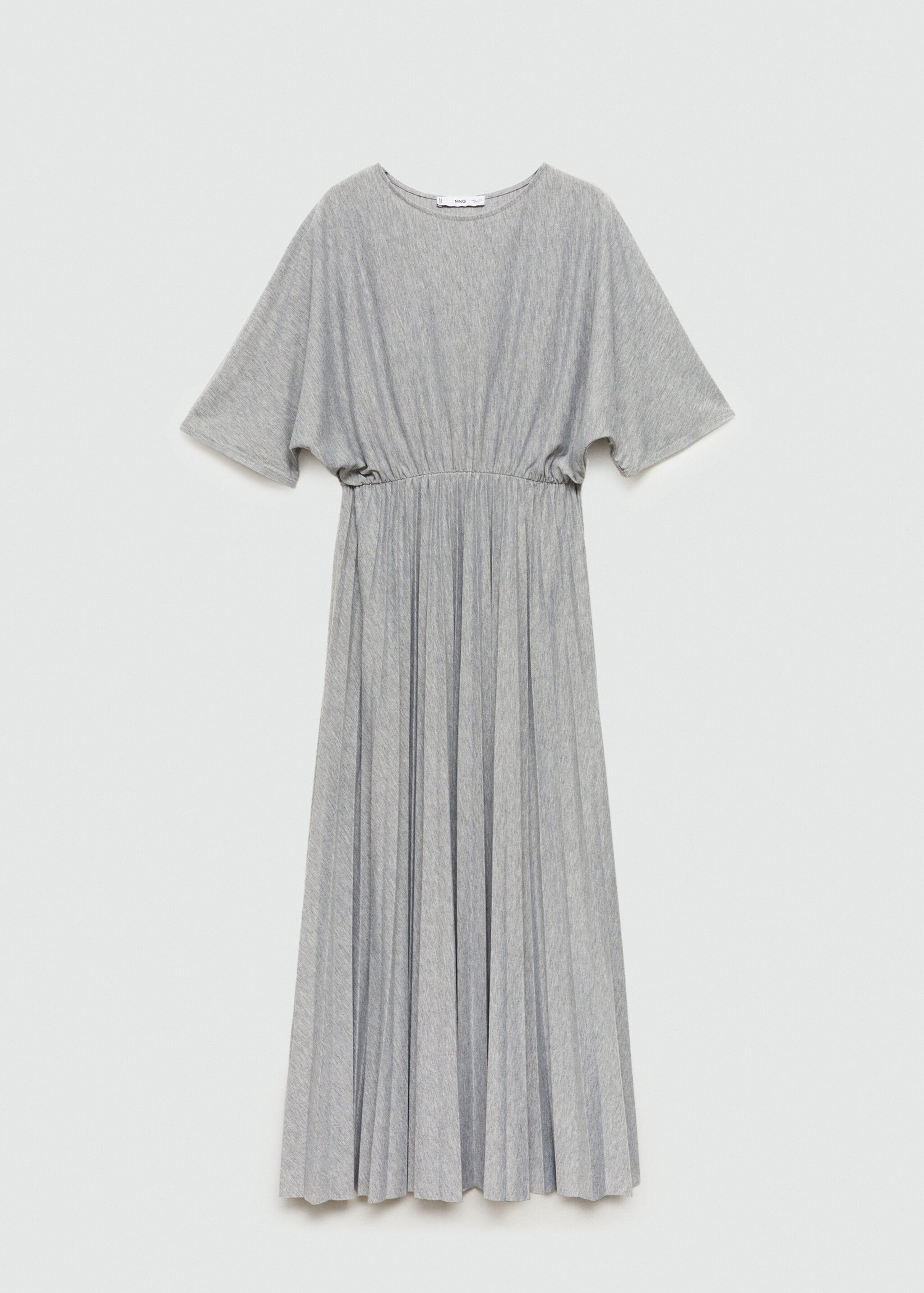 Elastic waist pleated dress - Article without model