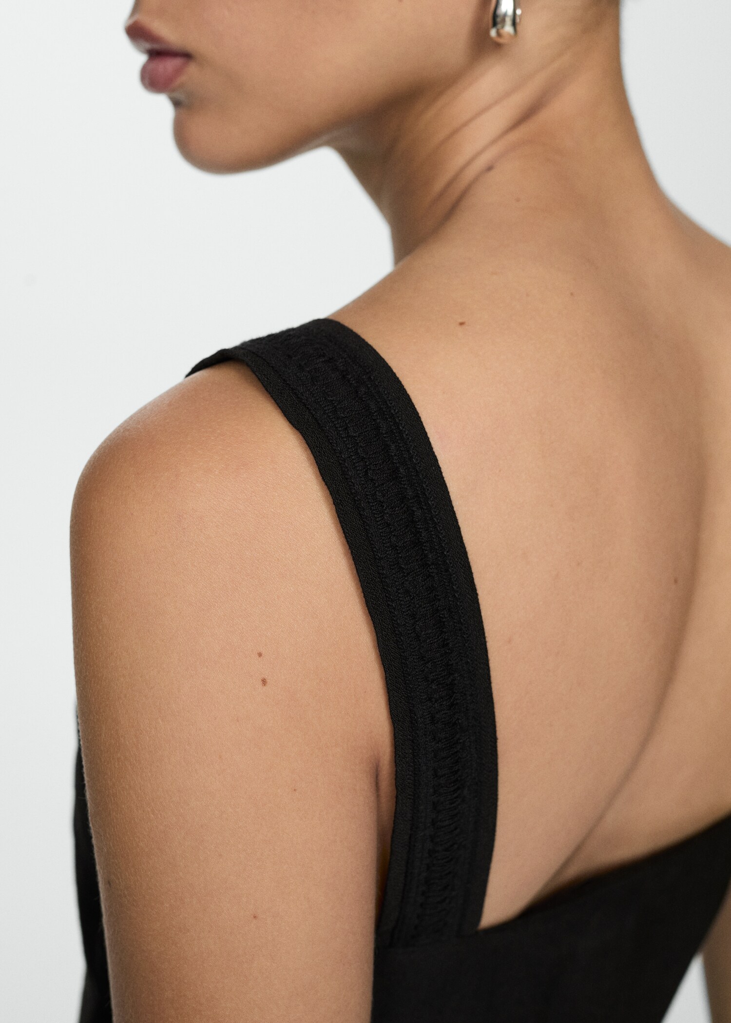 Long strap jumpsuit - Details of the article 1
