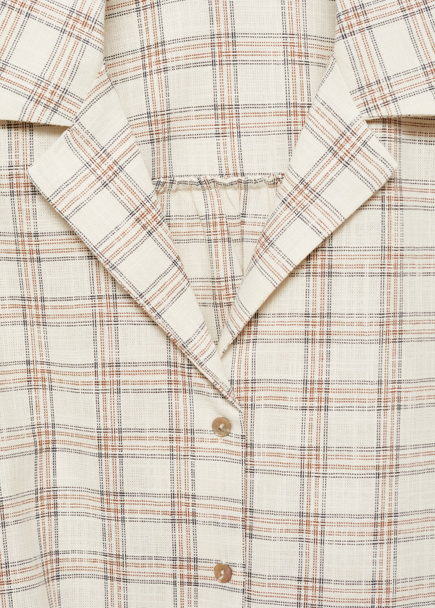 Kariertes Cropped-Hemd - Detail des Artikels 8