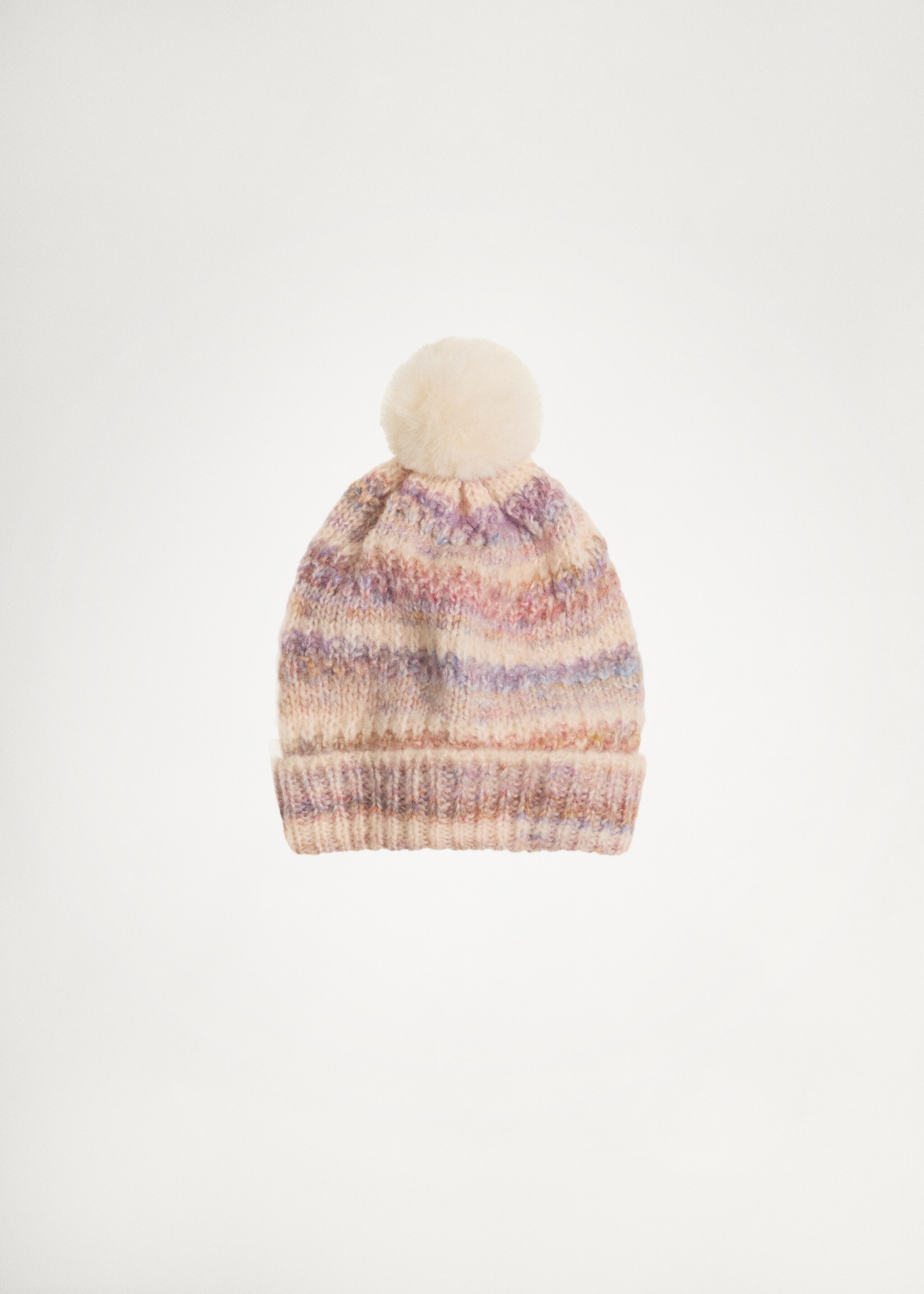 Gorro punto bicolor pompón - Detalle del artículo 5