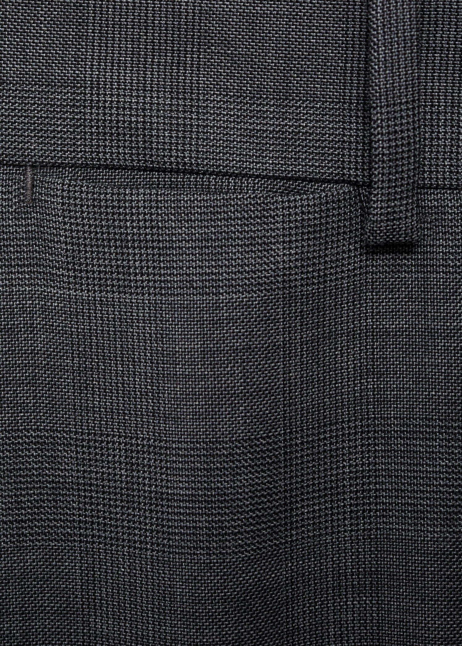 Venecia 100% virgin wool Prince of Wales check suit trousers - Details of the article 8