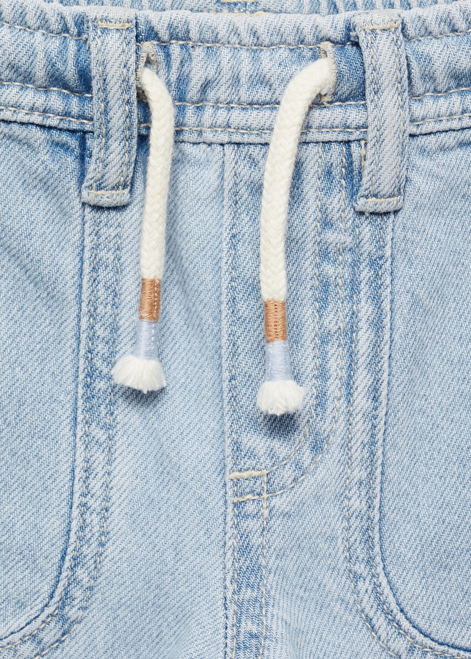 Jeans with elastic waist and pockets - Details of the article 8