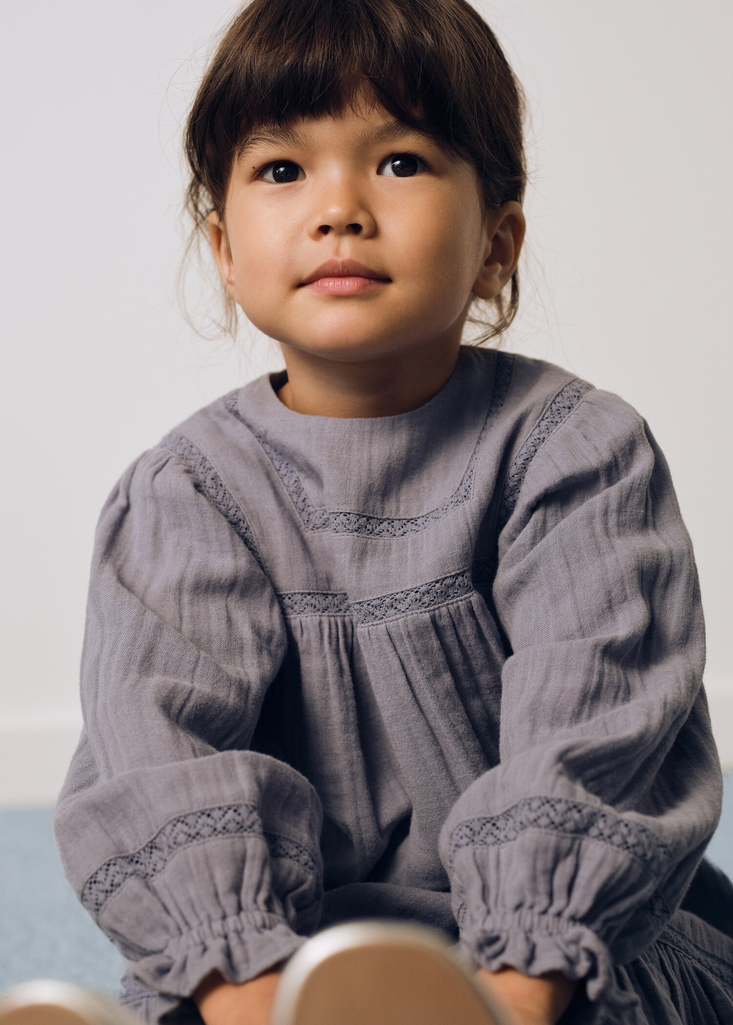 Embroidered cotton dress - Details of the article 5