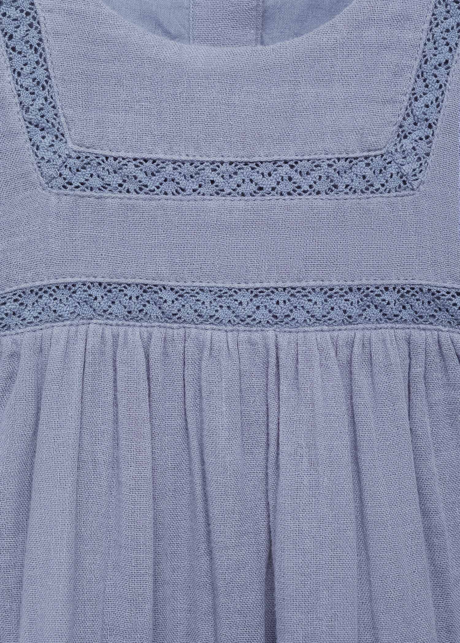 Embroidered cotton dress - Details of the article 8