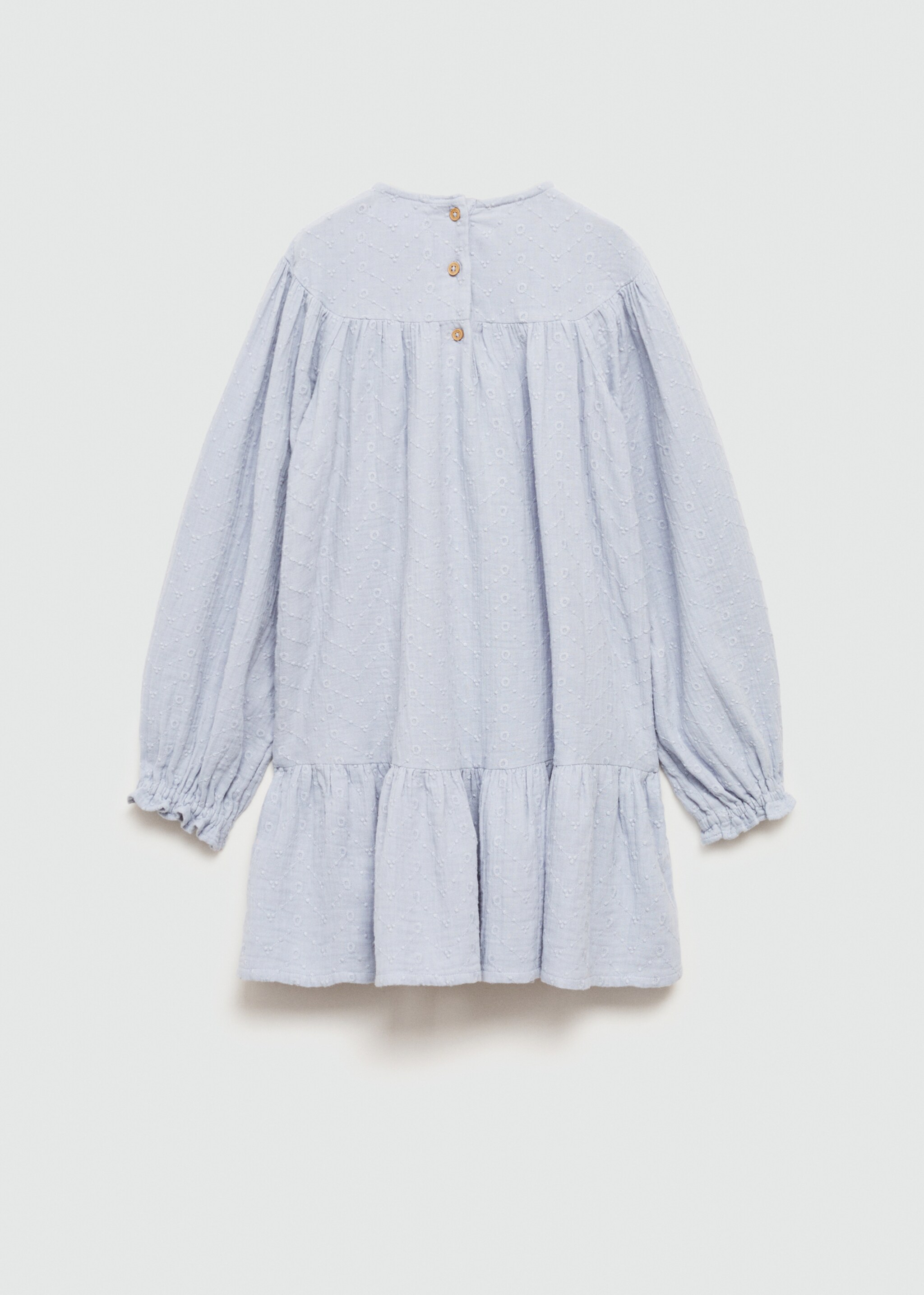 Embroidered detail dress - Reverse of the article