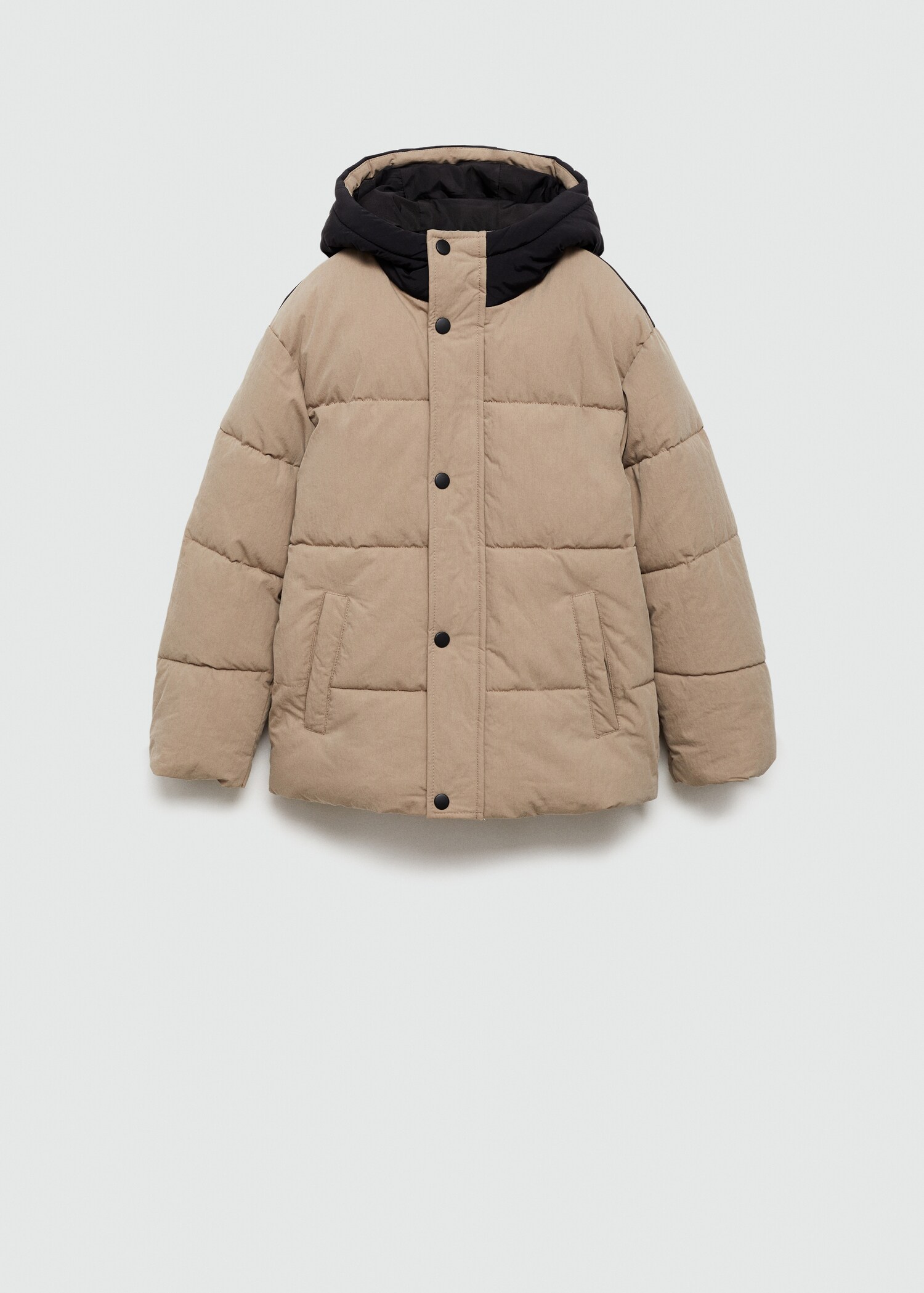 Mixed quilted jacket - Article without model