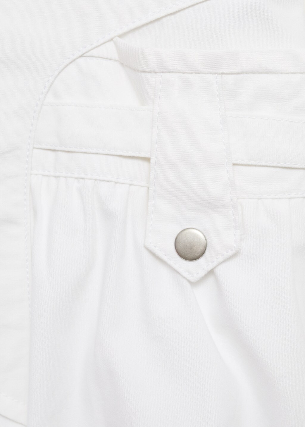 Balloon mini-skirt with zip - Women | MANGO OUTLET USA
