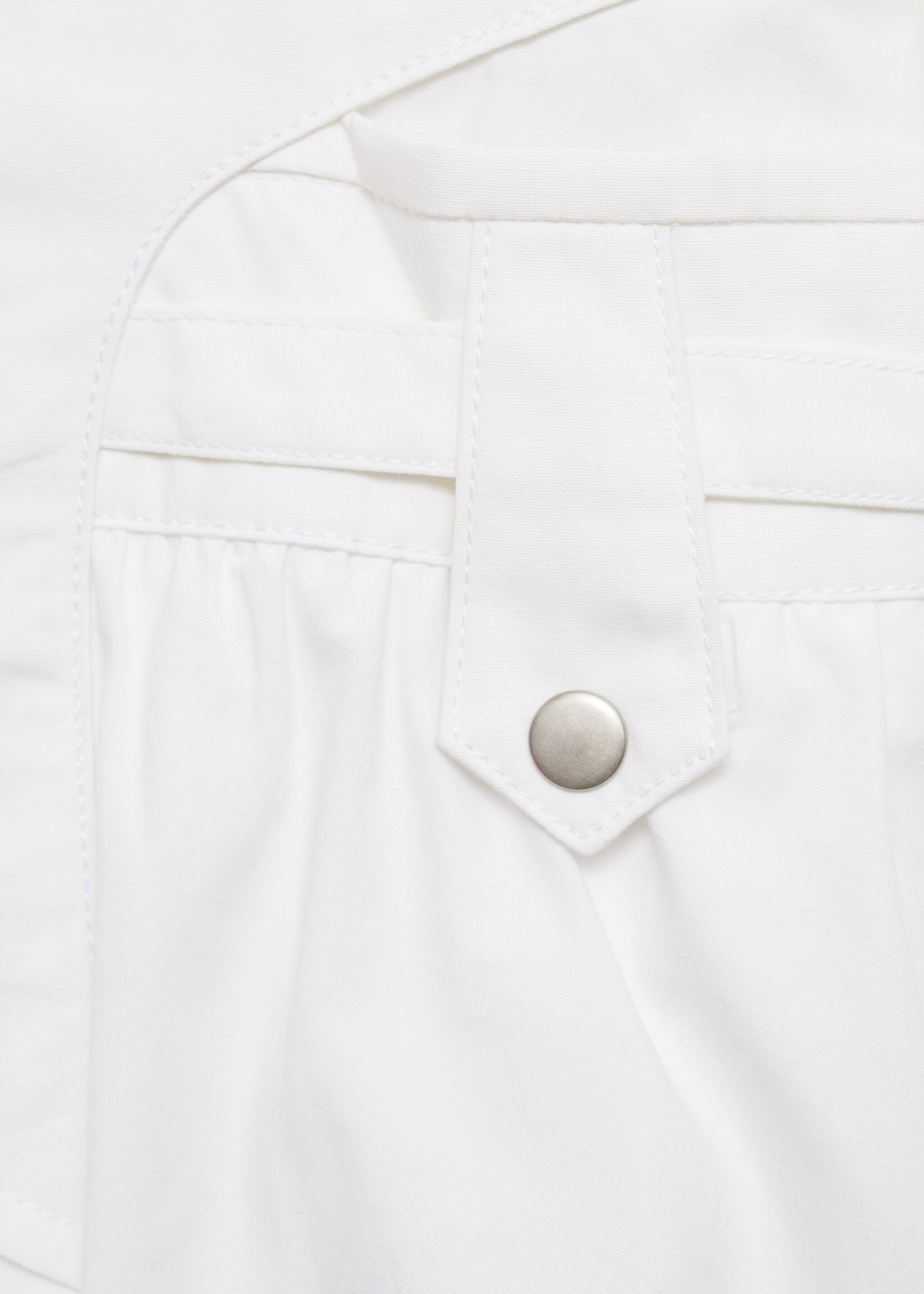 Balloon mini-skirt with zip - Details of the article 8