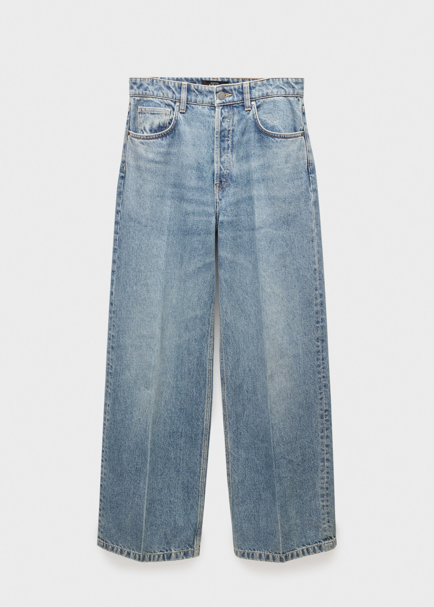 Low waist wide leg jeans - Article without model