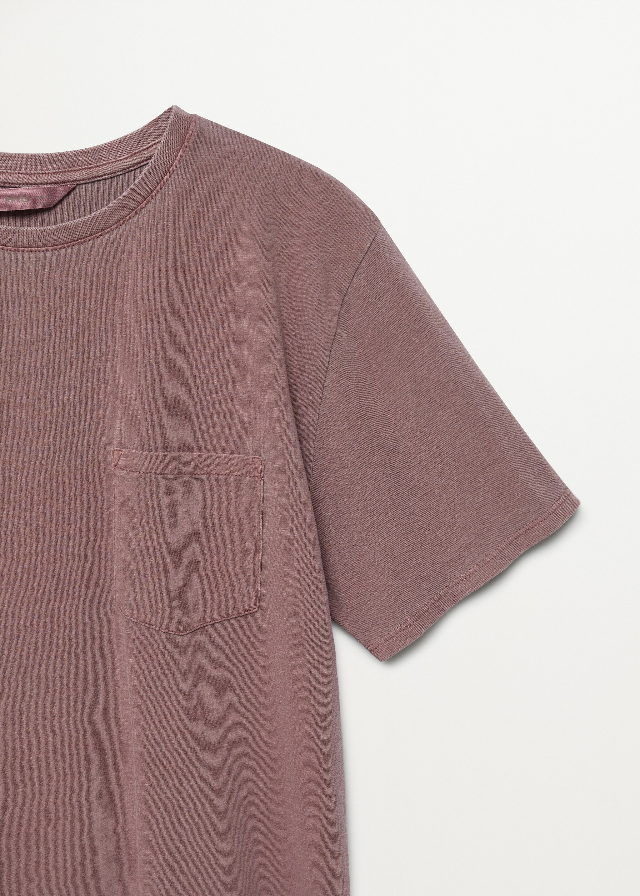 Camiseta algodón orgánico bolsillo - Detalle del artículo 8