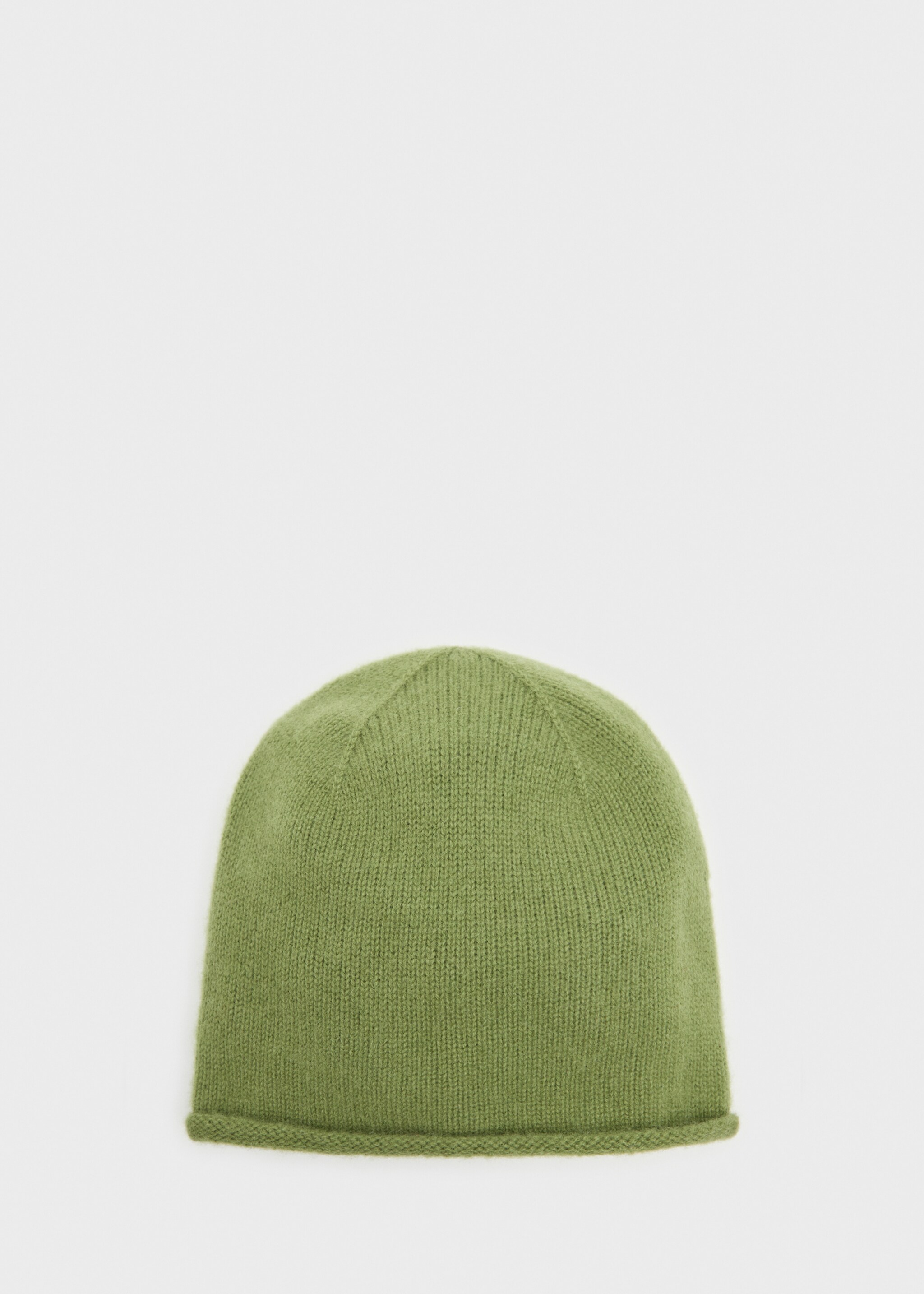 Bonnet 100 % cachemire - Article sans modèle, Vert. Ref: 77086720-00.