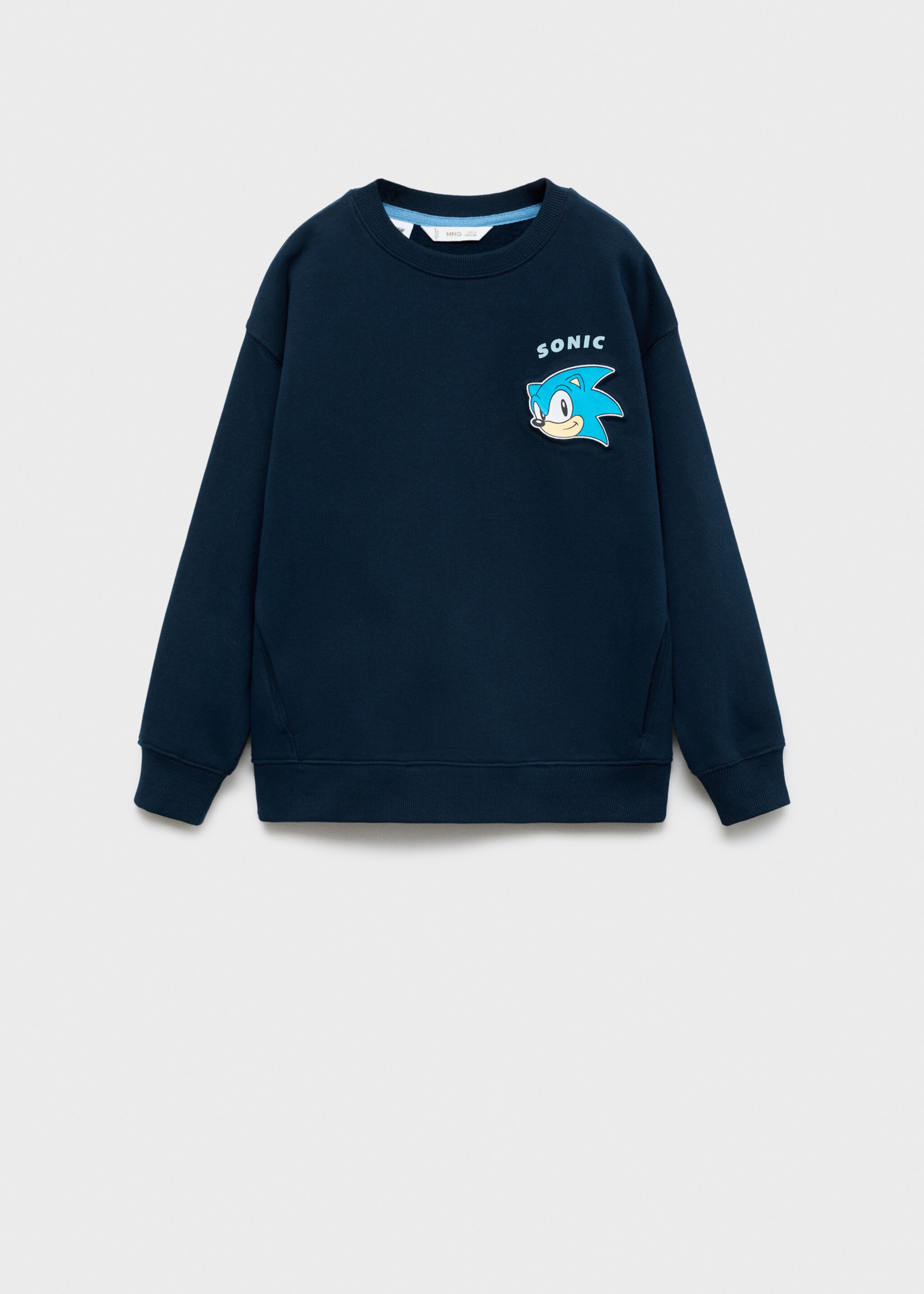 Sudadera Sonic relieve - Artículo sin modelo, Azul marino oscuro. Ref: 77086725-00.