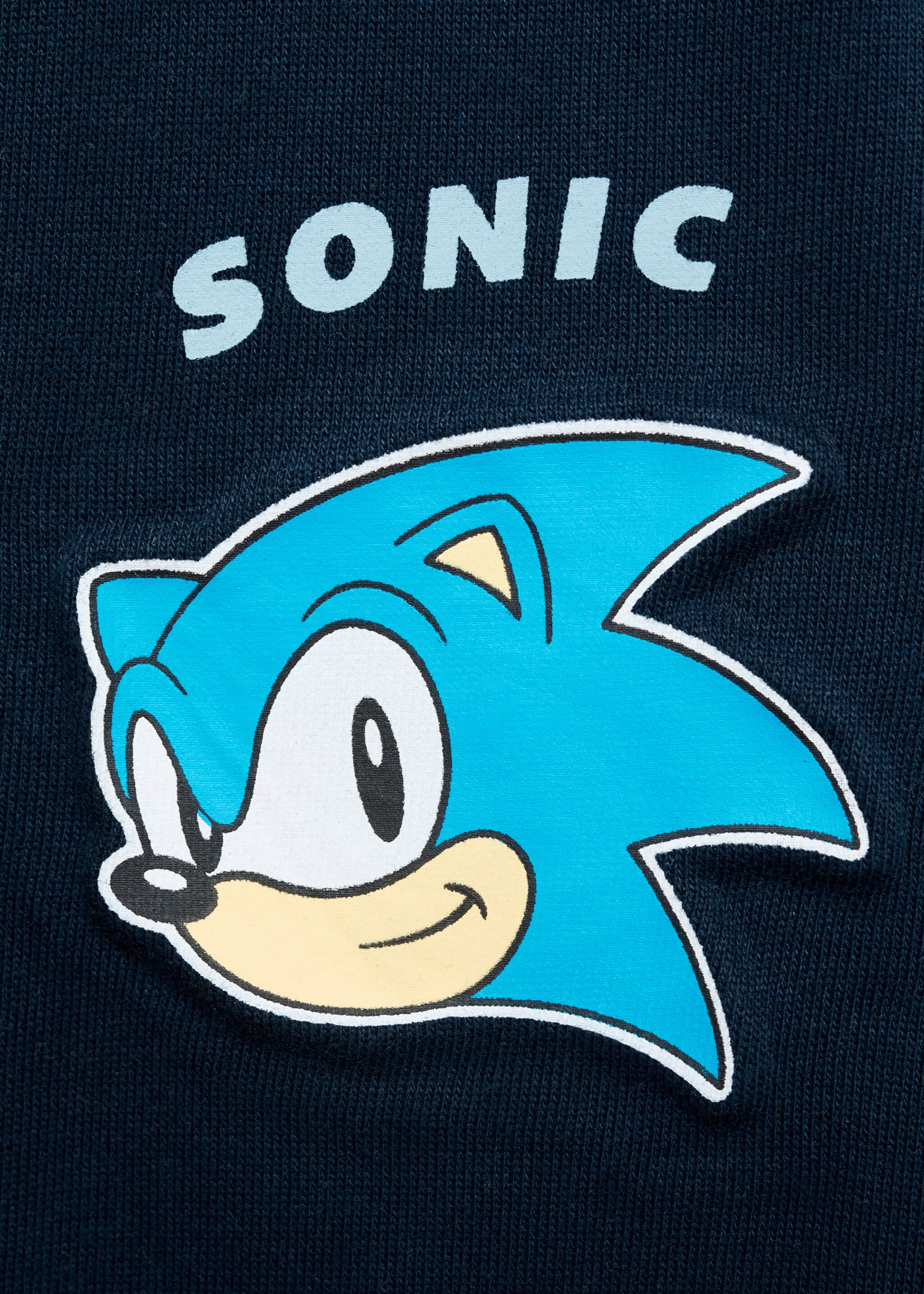 Sudadera Sonic relieve - Detalle del artículo 8, Azul marino oscuro. Ref: 77086725-00.