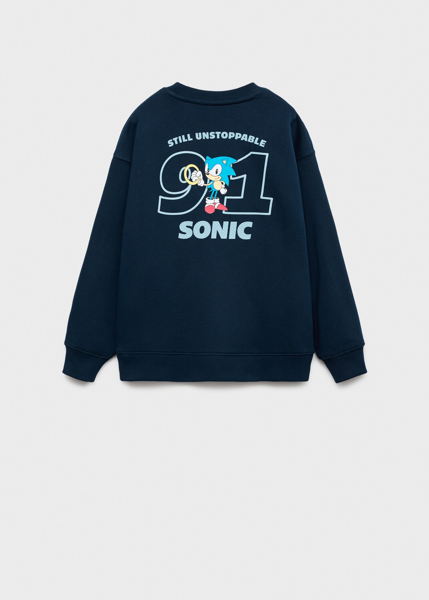 Sudadera Sonic relieve - Reverso del artículo
