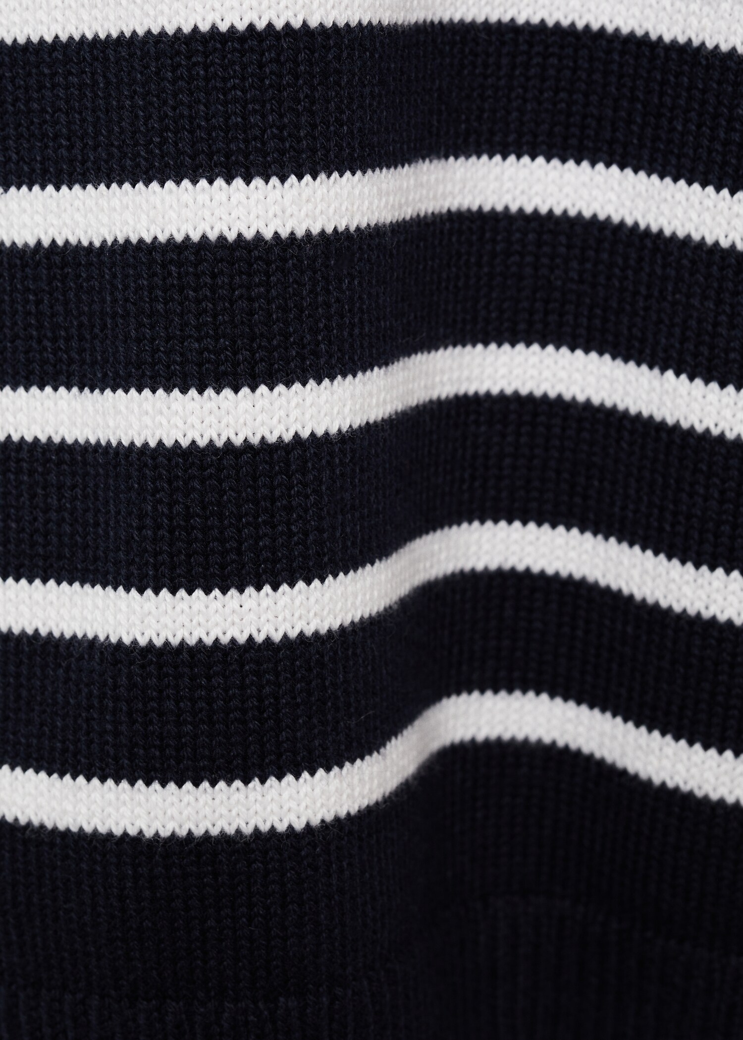 Striped sweater dress - Details of the article 0