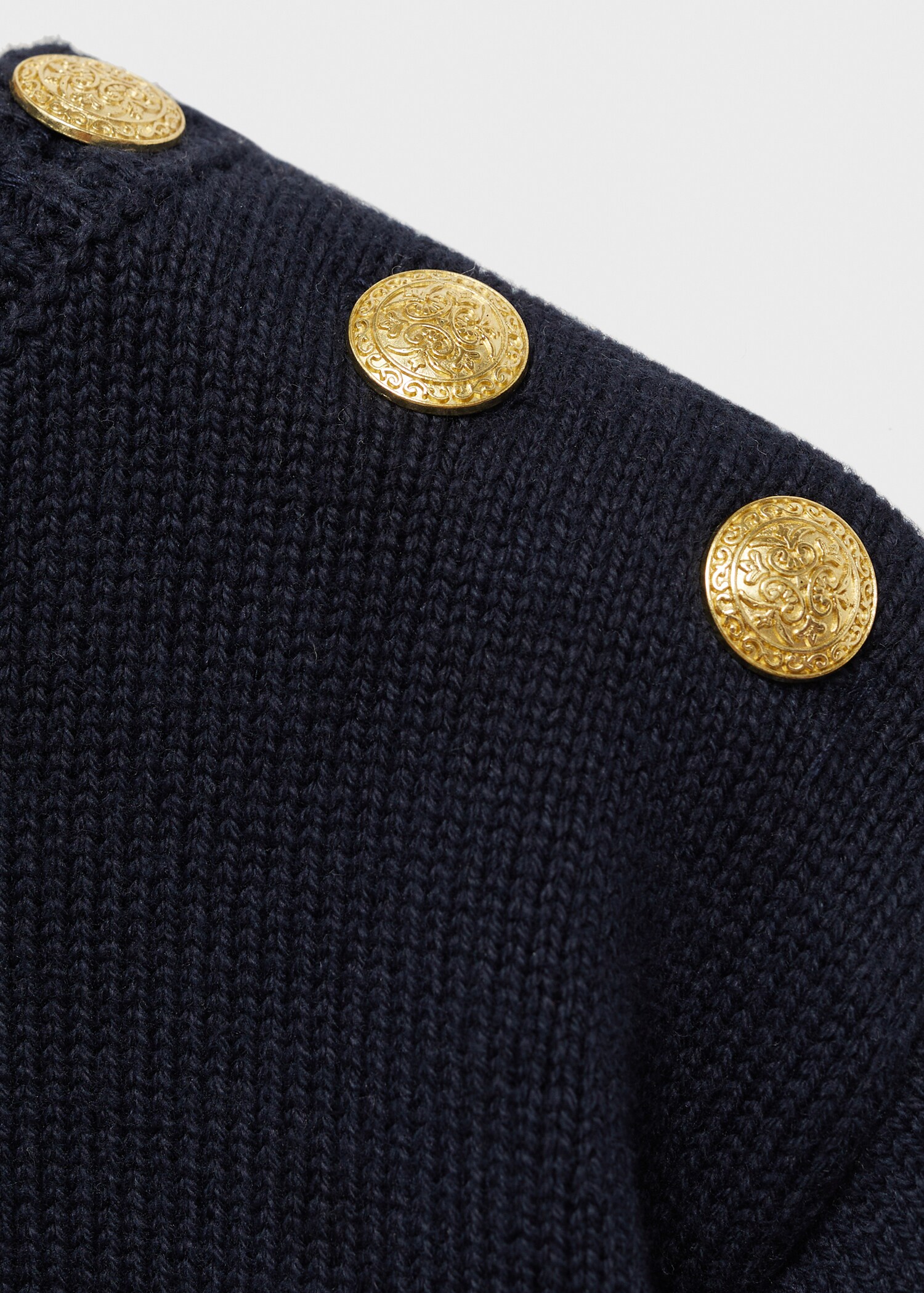 Striped sweater dress - Details of the article 8
