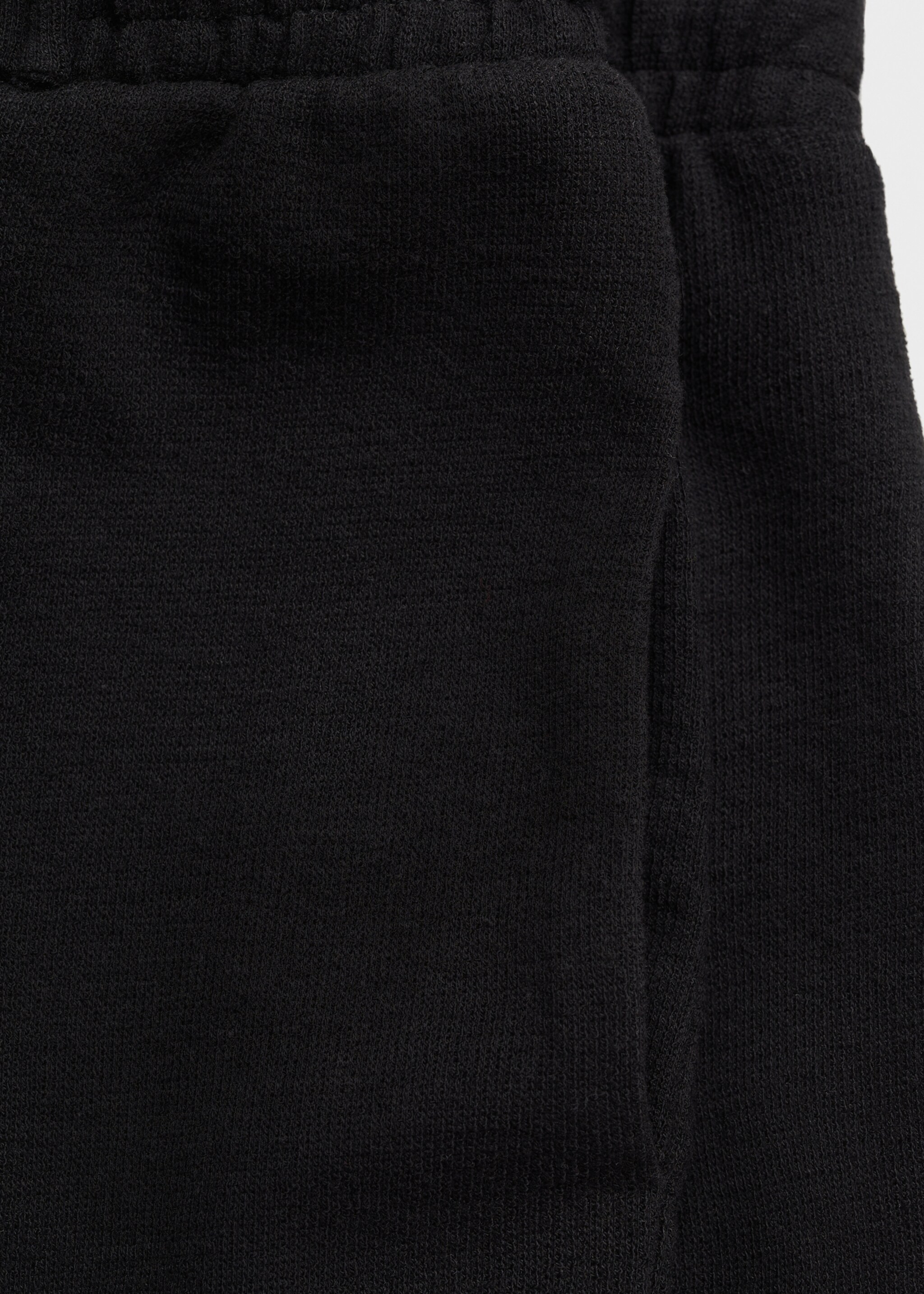Pantalón wideleg algodón - Detalle del artículo 0, Negro. Ref: 77086734-00.