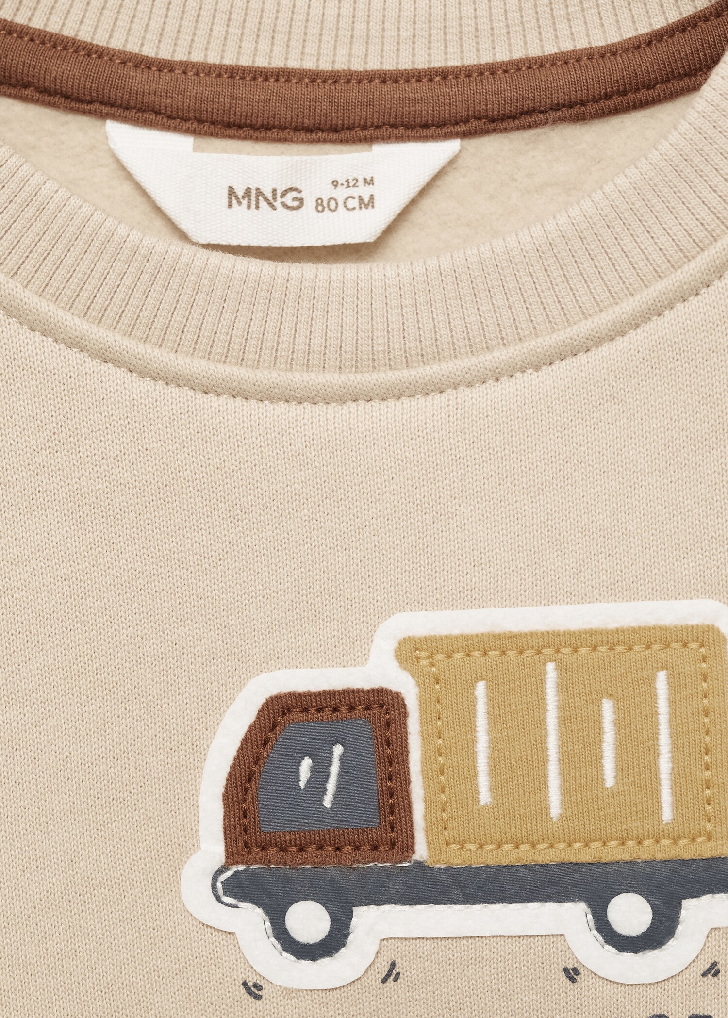 Path print sweatshirt - Details of the article 8