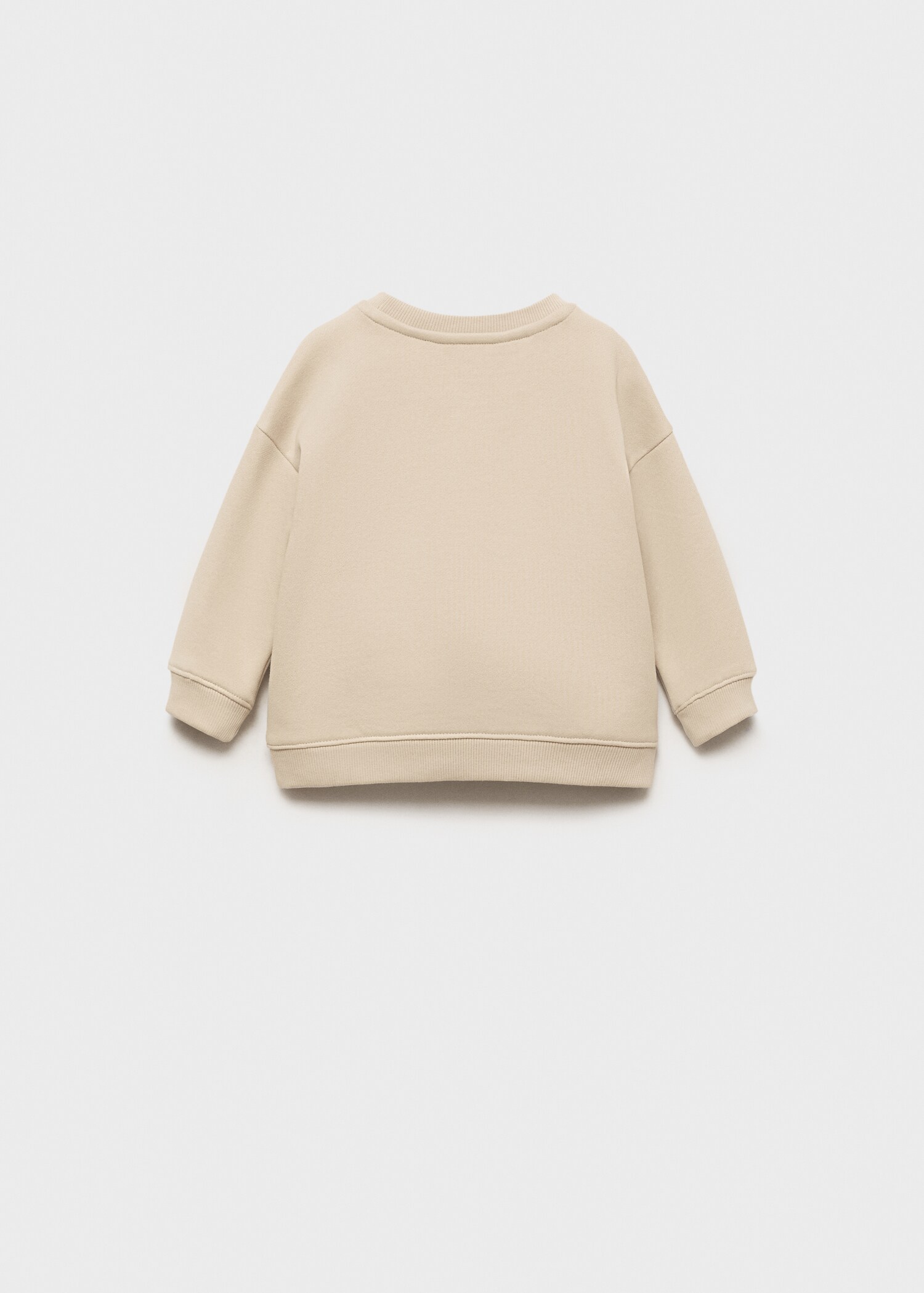 Path print sweatshirt - Reverse of the article
