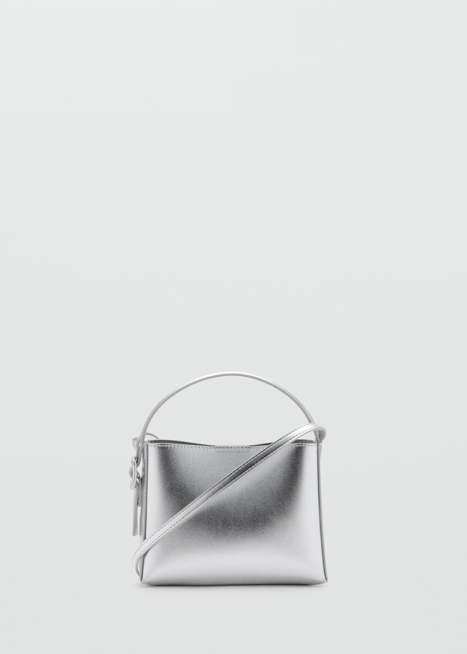 Bolso mini shopper metalizado - Artículo sin modelo