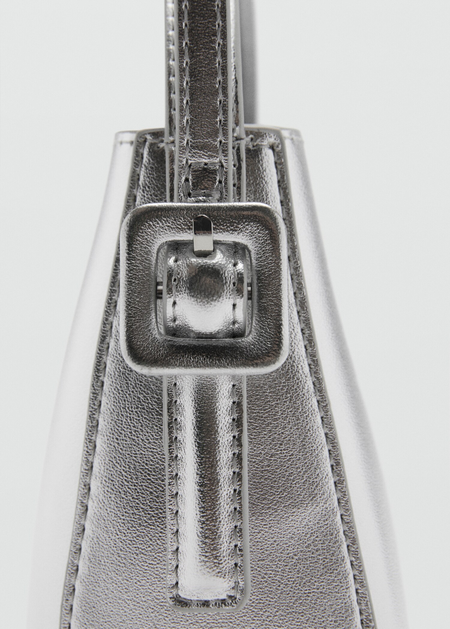 Bolso mini shopper metalizado - Detalle del artículo 1