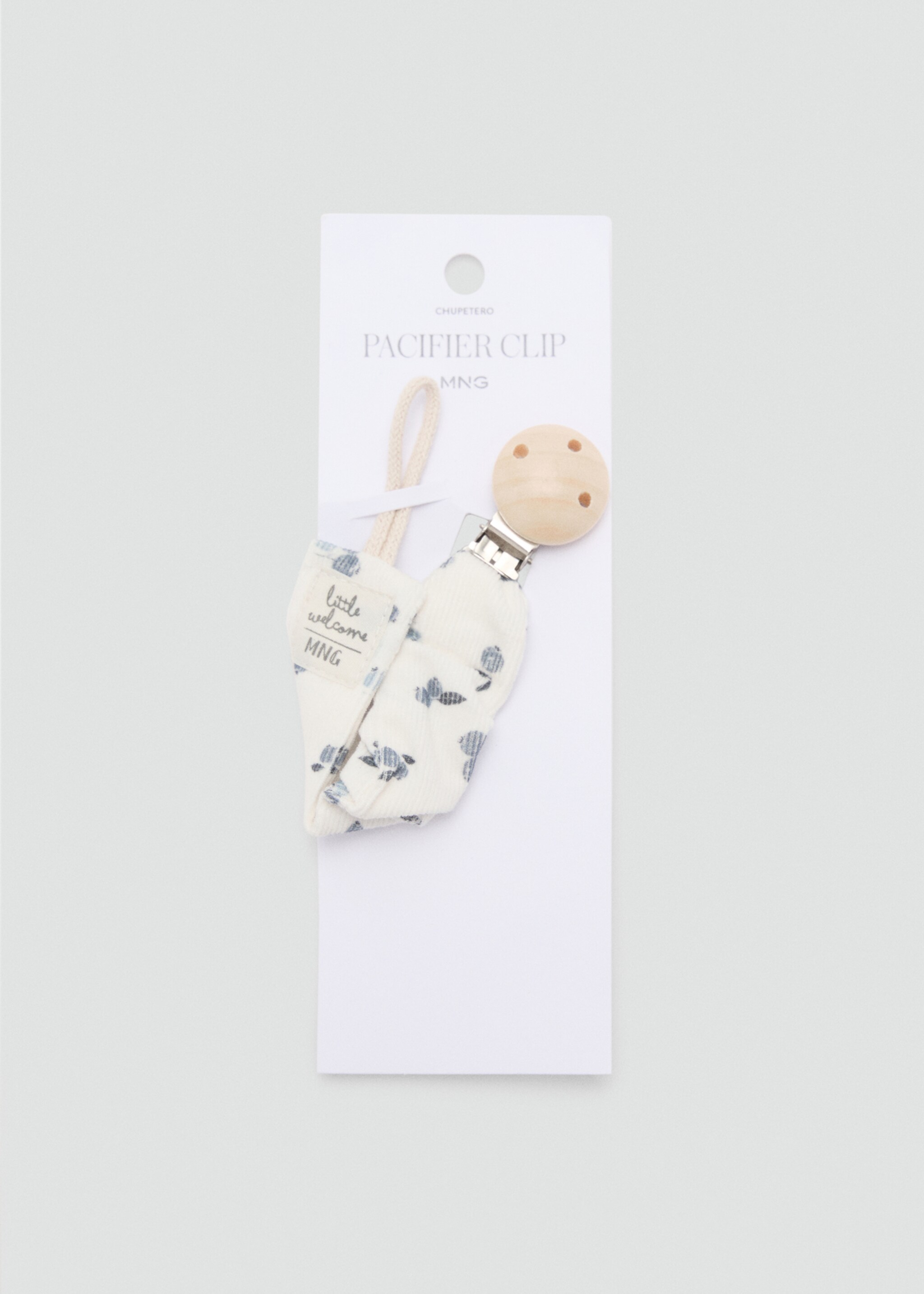 Printed brooch pacifier holder - Medium plane, Off White. Ref: 77086748-00.