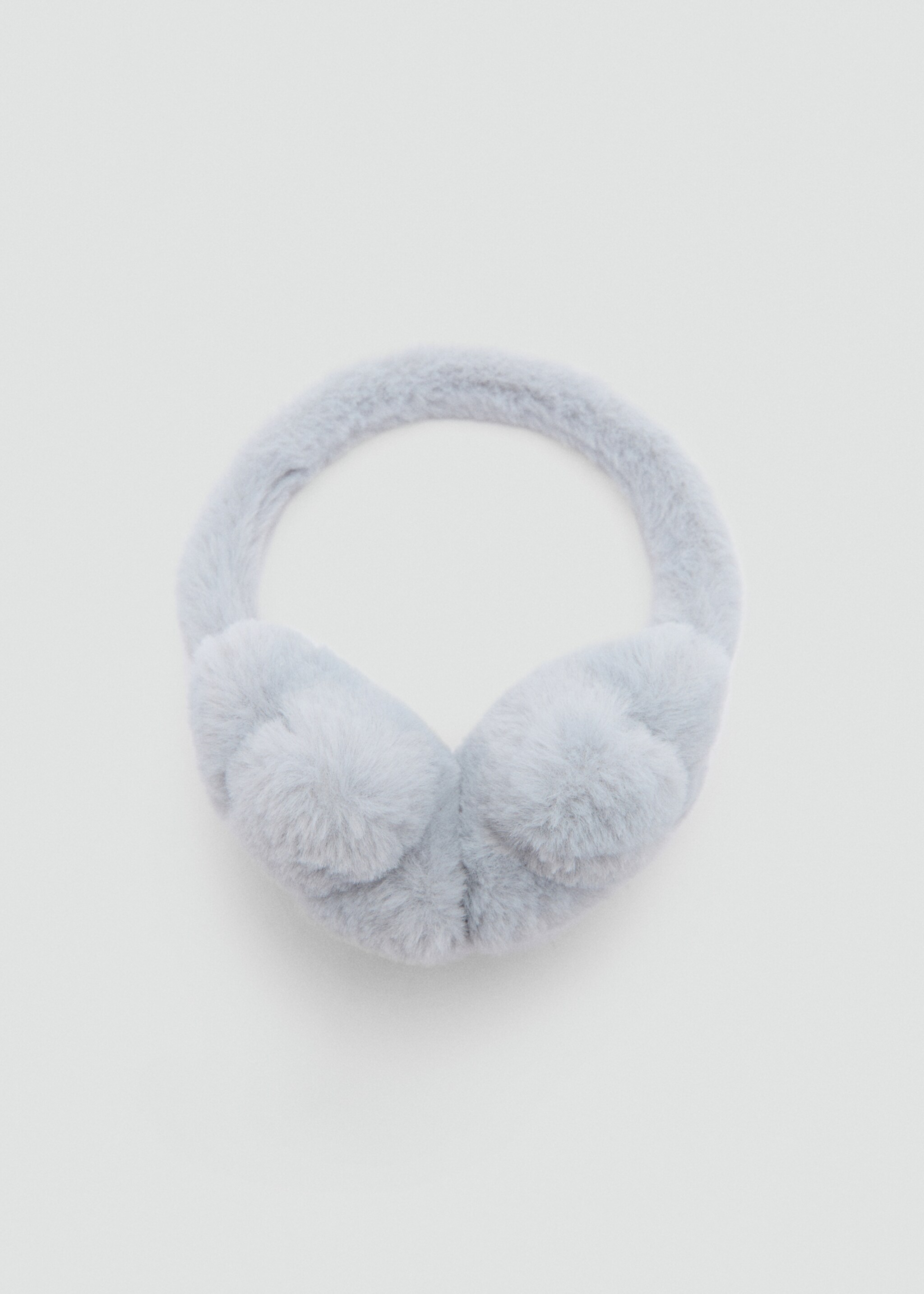Cache-oreilles imitation fourrure fleur - Article sans modèle