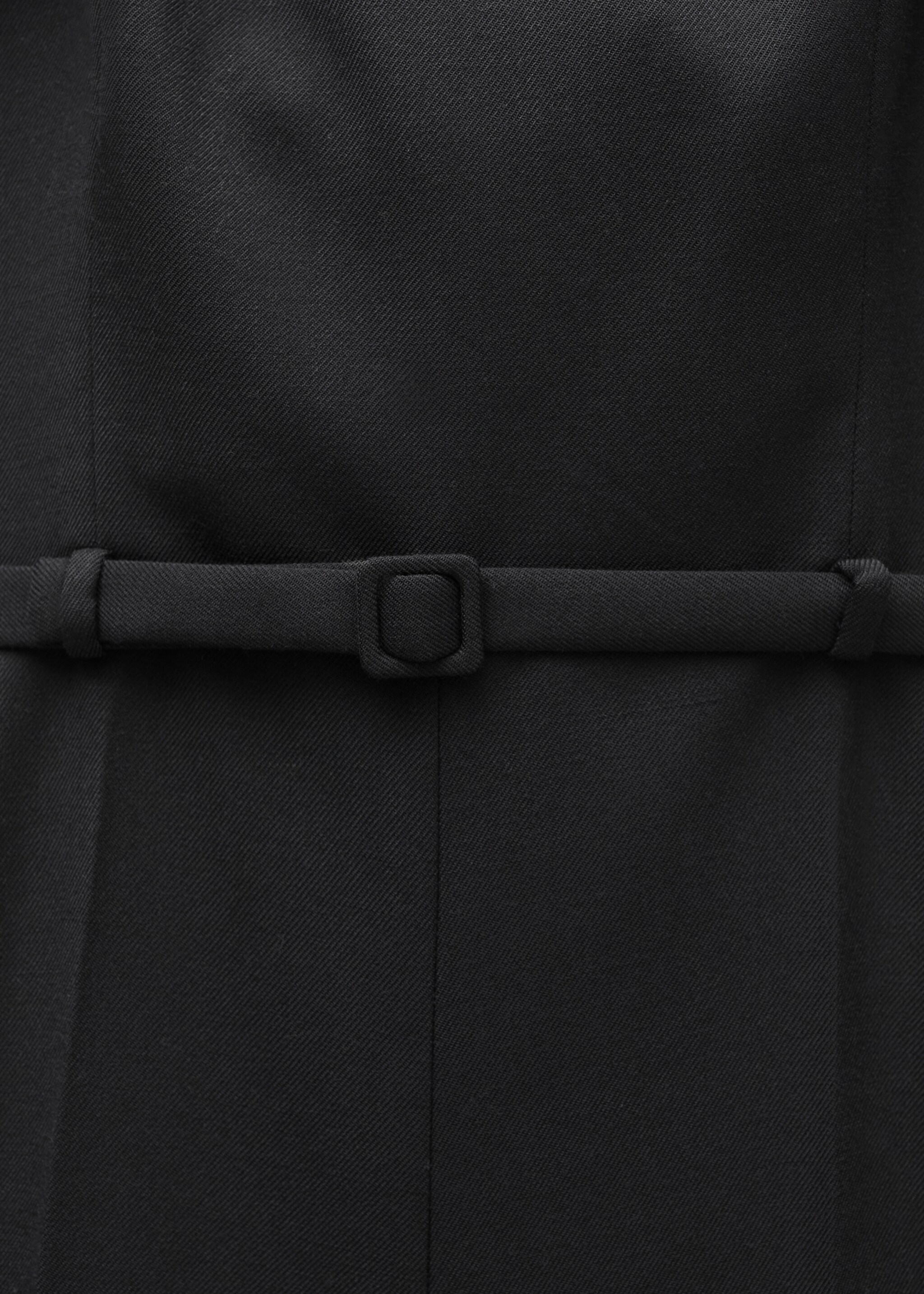 Combi-short ceinture - Détail de l'article 8, Noir. Ref: 77086757-00.