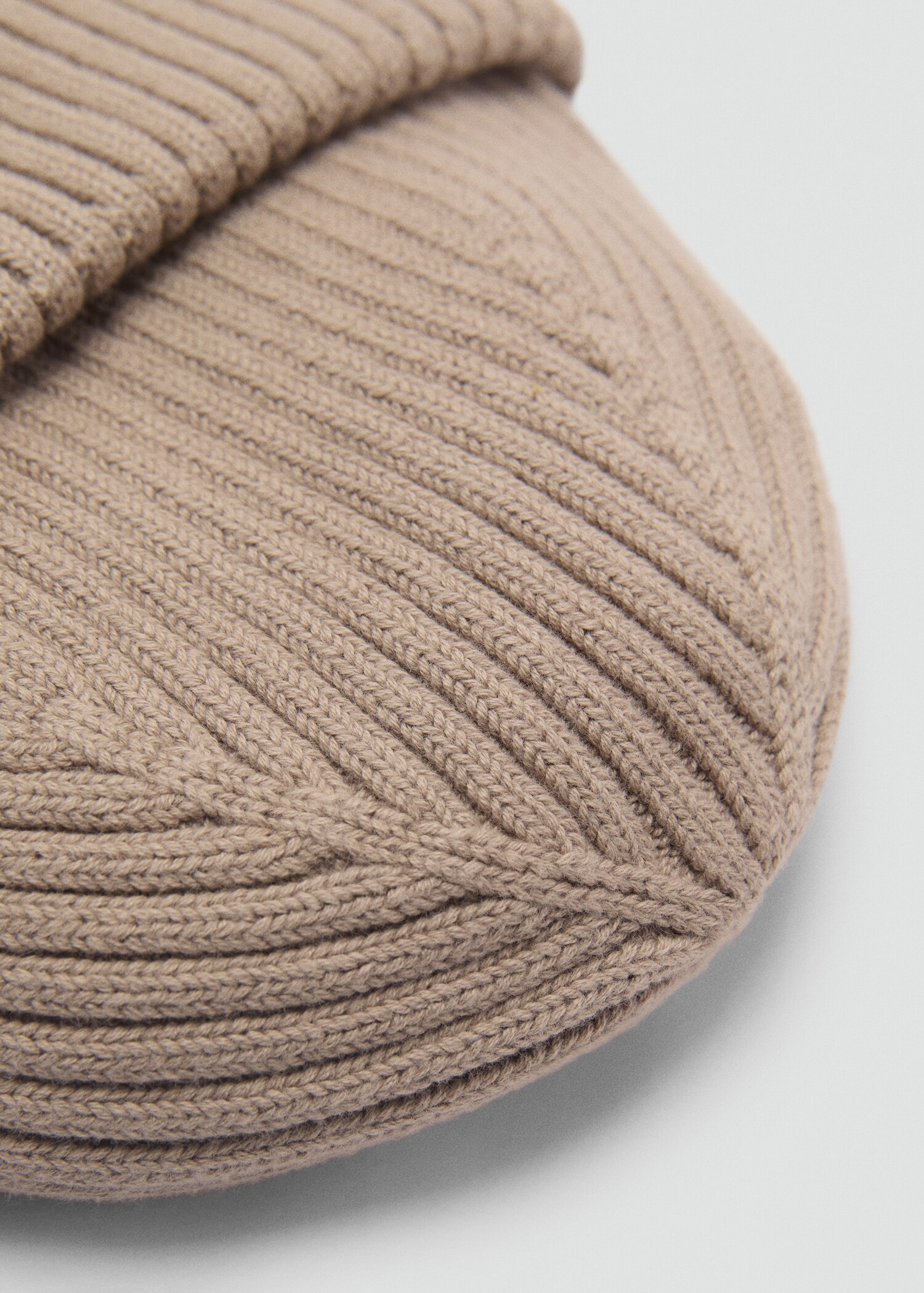 Bonnet coton maille côtelée - Détail de l'article 1