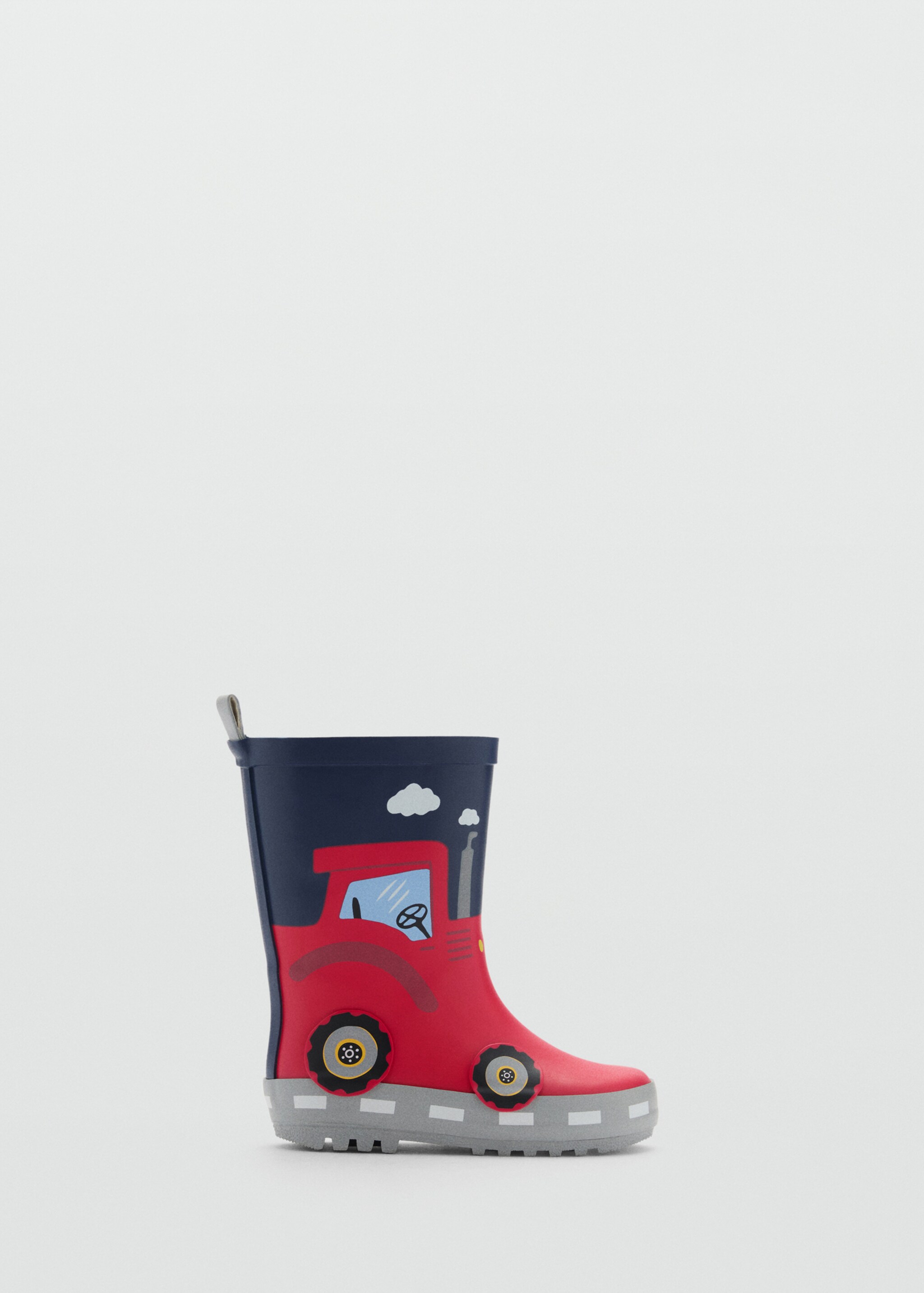 Tractor rain boots - Article without model, Red. Ref: 77087115-00.
