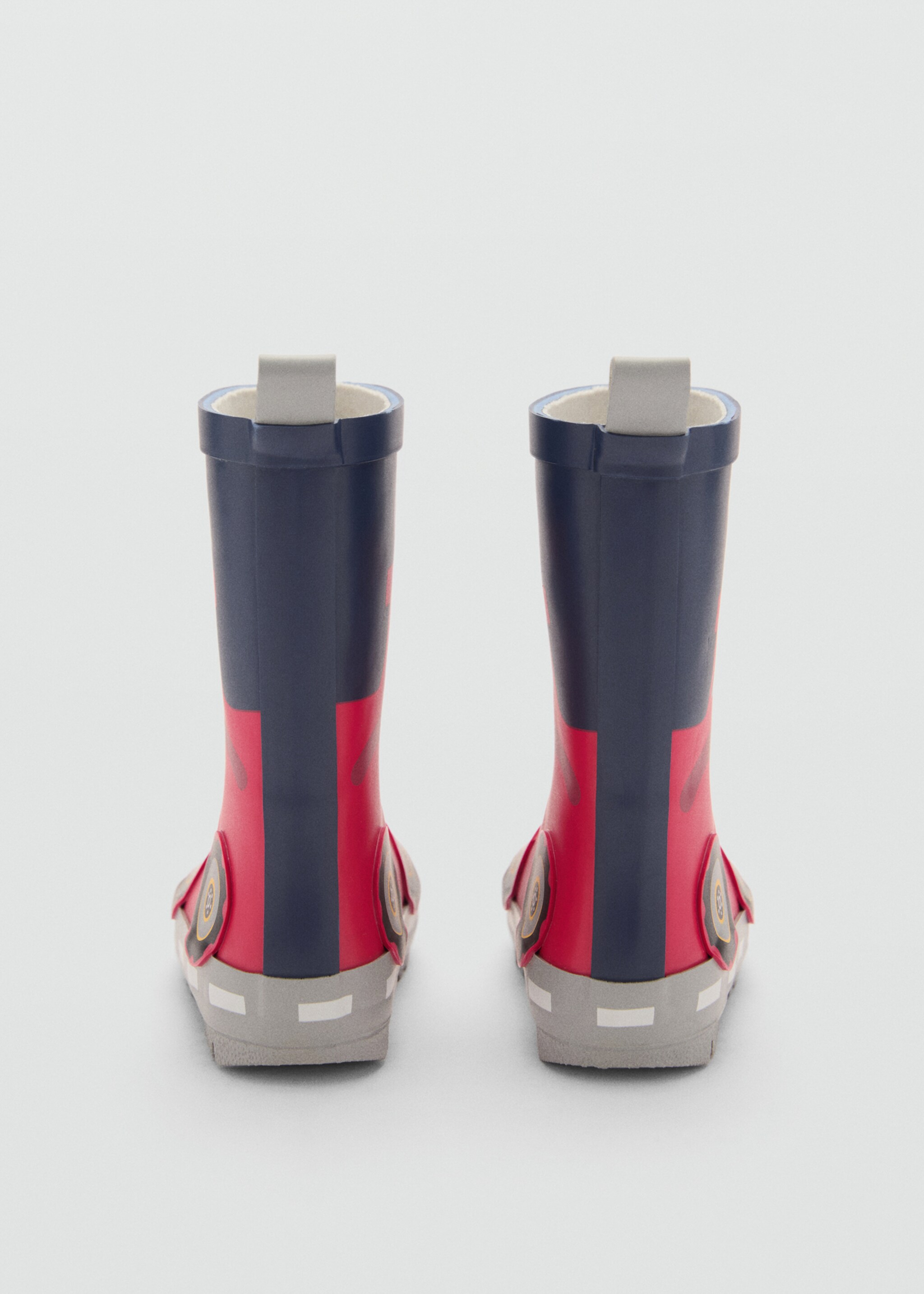 Tractor rain boots - Details of the article 1, Red. Ref: 77087115-00.