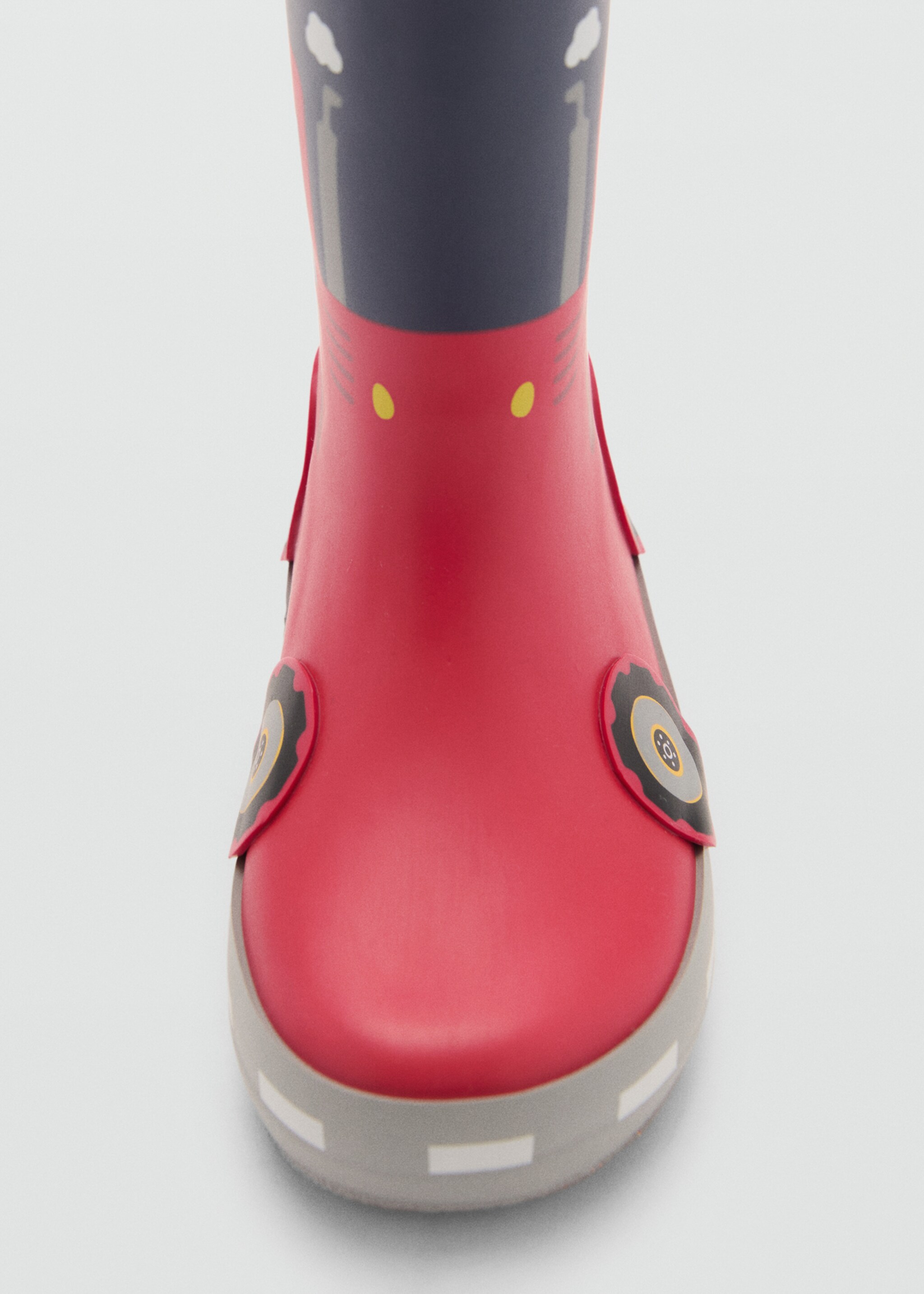 Tractor rain boots - Details of the article 2, Red. Ref: 77087115-00.