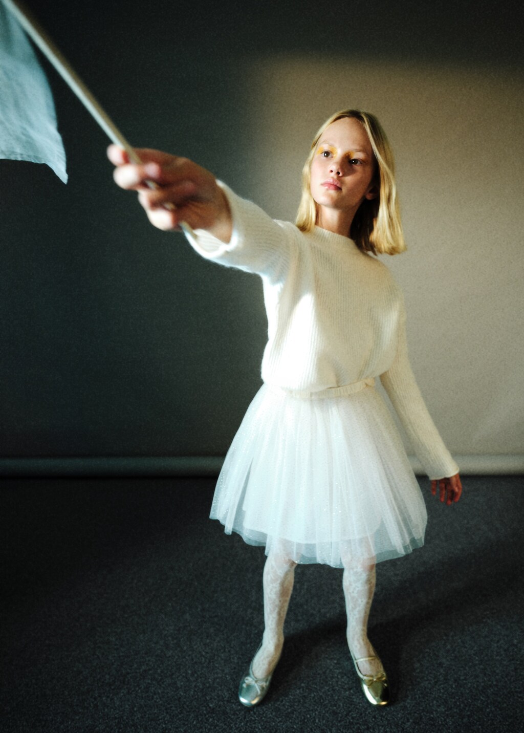 Glitter tulle skirt - Girls | MANGO OUTLET USA