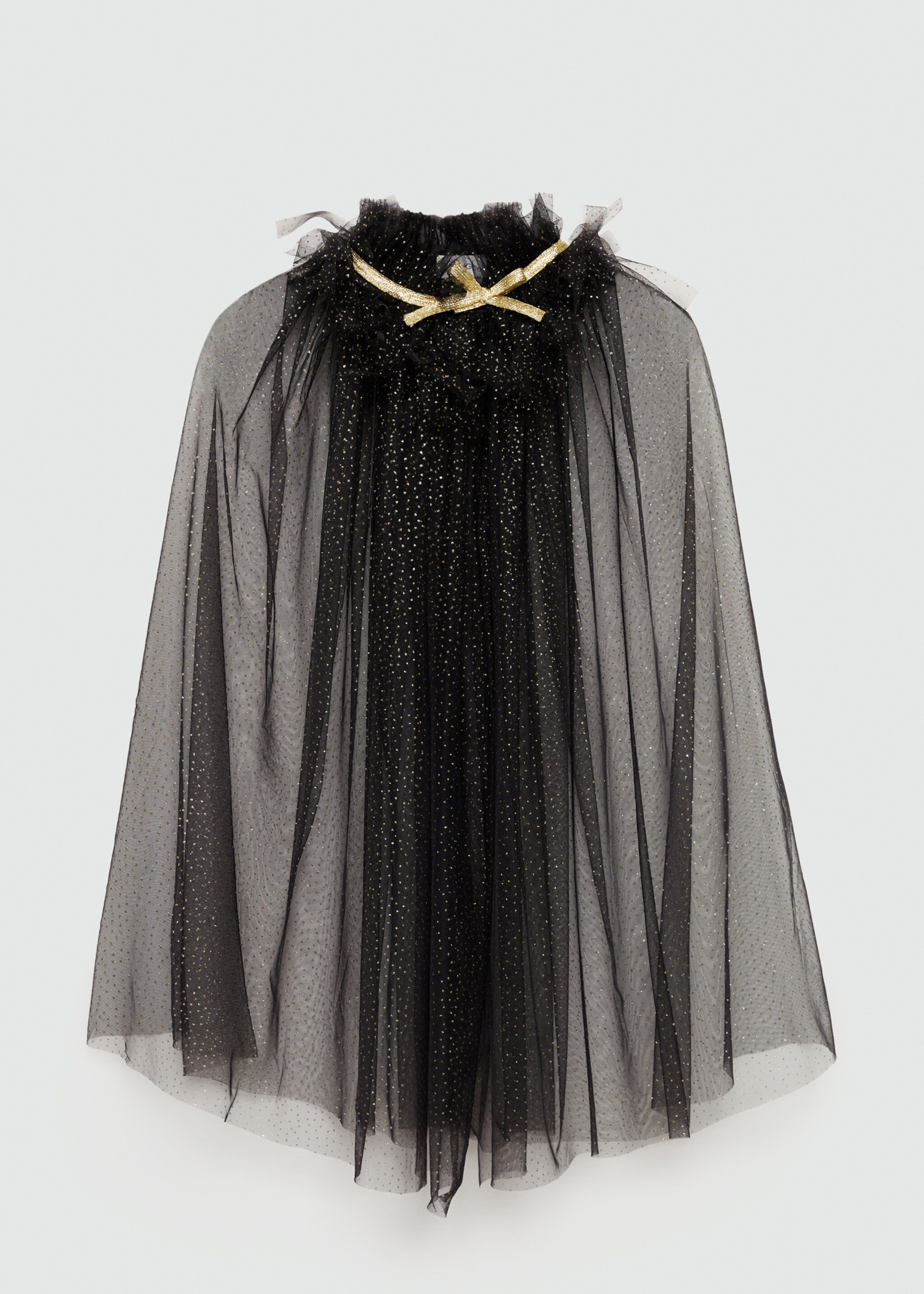 Cape déguisement tulle - Article sans modèle, Noir. Ref: 77087125-00.