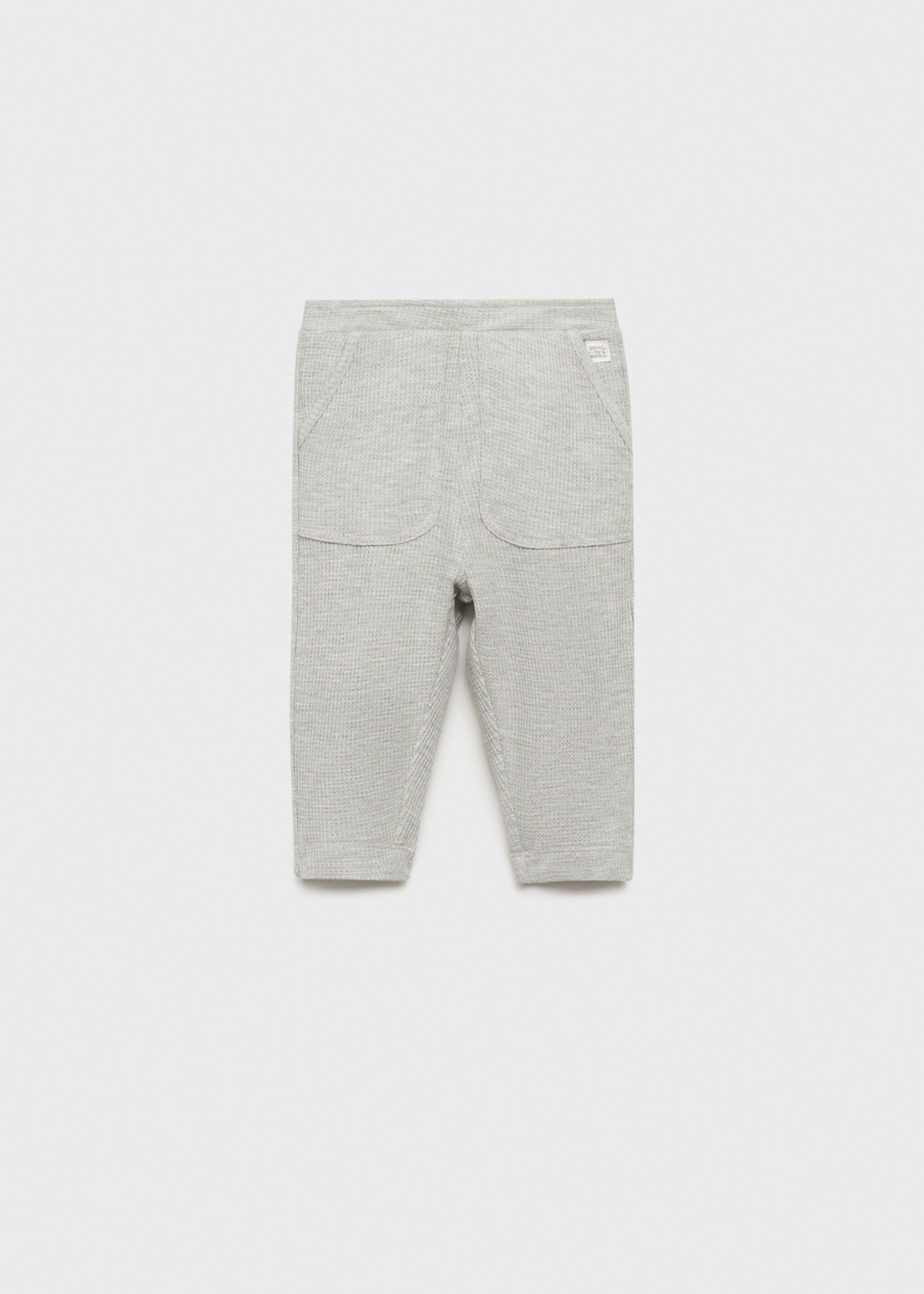 Calças jogger caneladas - Artigo sem modelo