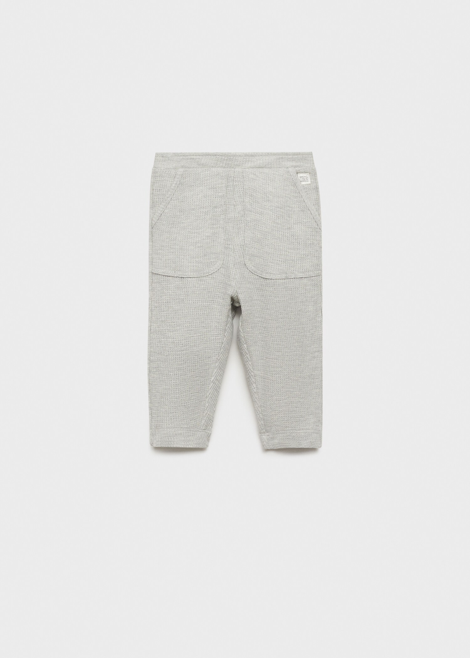 Pantalón jogger canalé - Artículo sin modelo