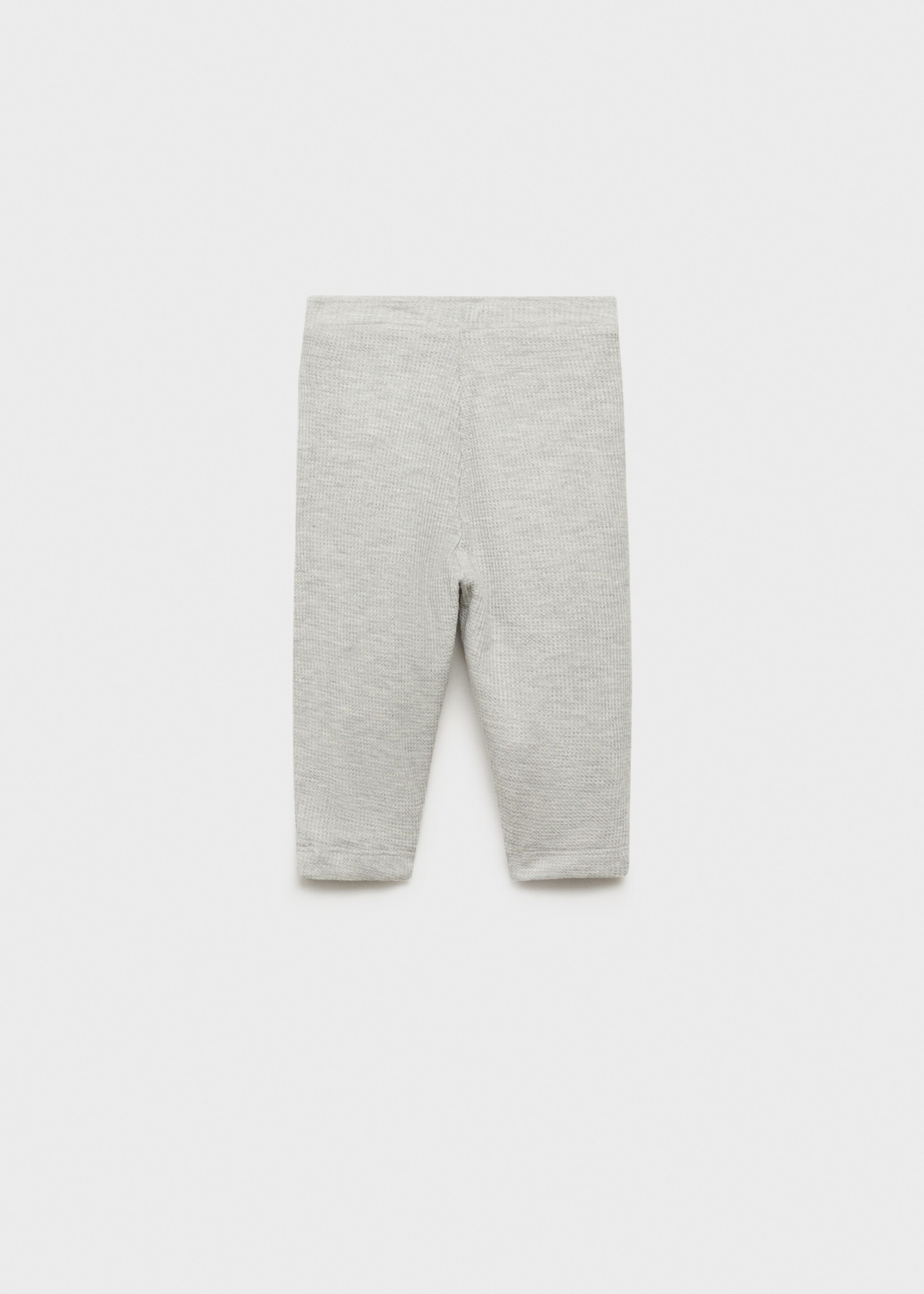 Calças jogger caneladas - Verso do artigo