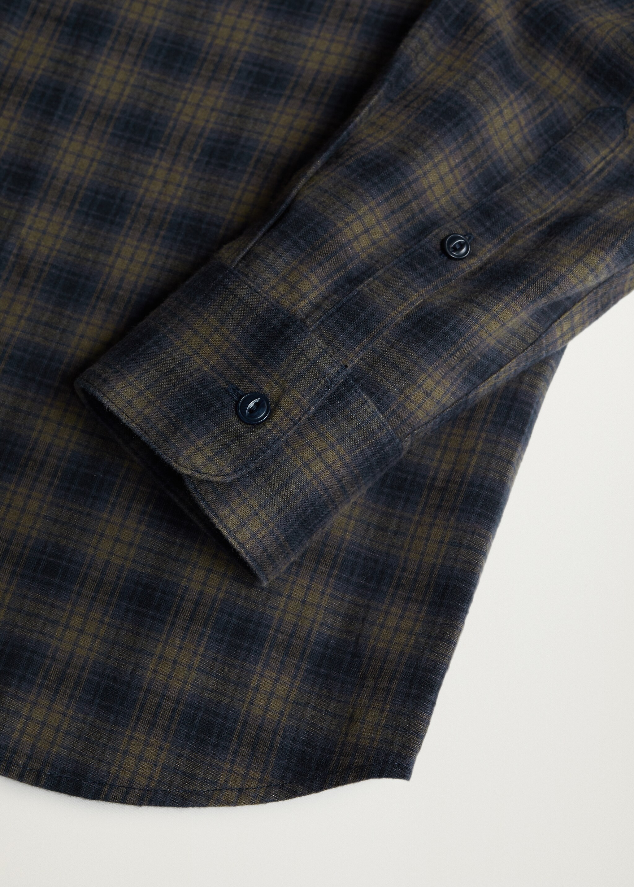 Košile regular fit flanelová kostkovaná - Detail zboží 7