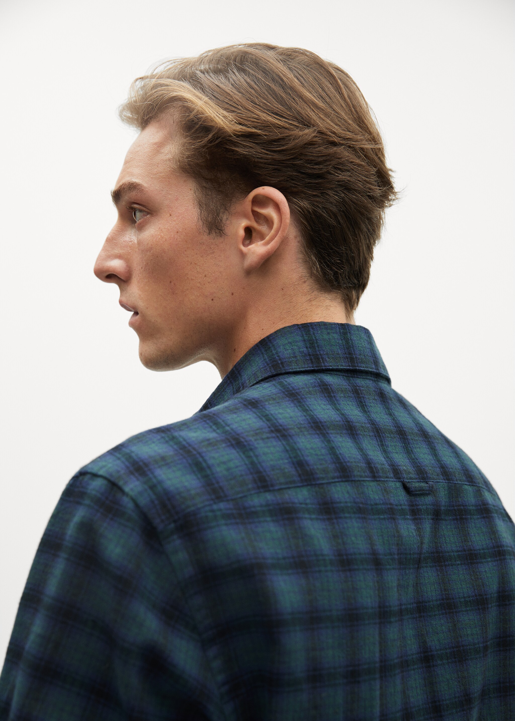 Košile regular fit flanelová kostkovaná - Detail zboží 3