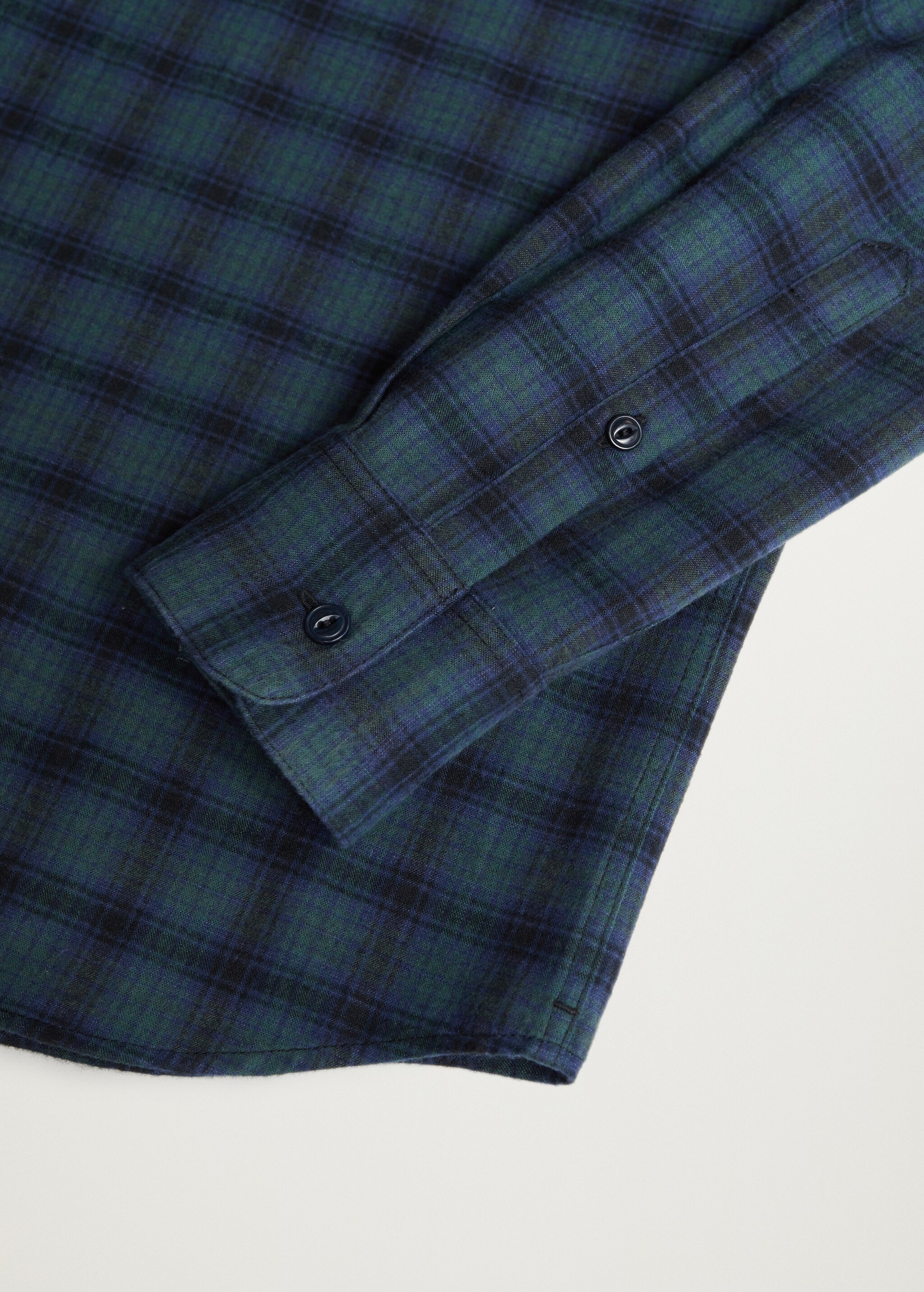 Košile regular fit flanelová kostkovaná - Detail zboží 7
