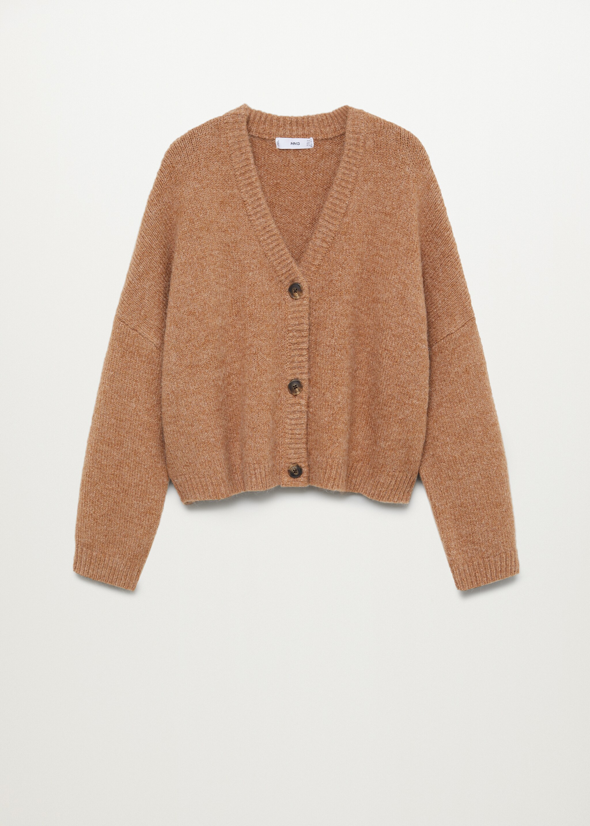 Button knit cardigan - Article without model