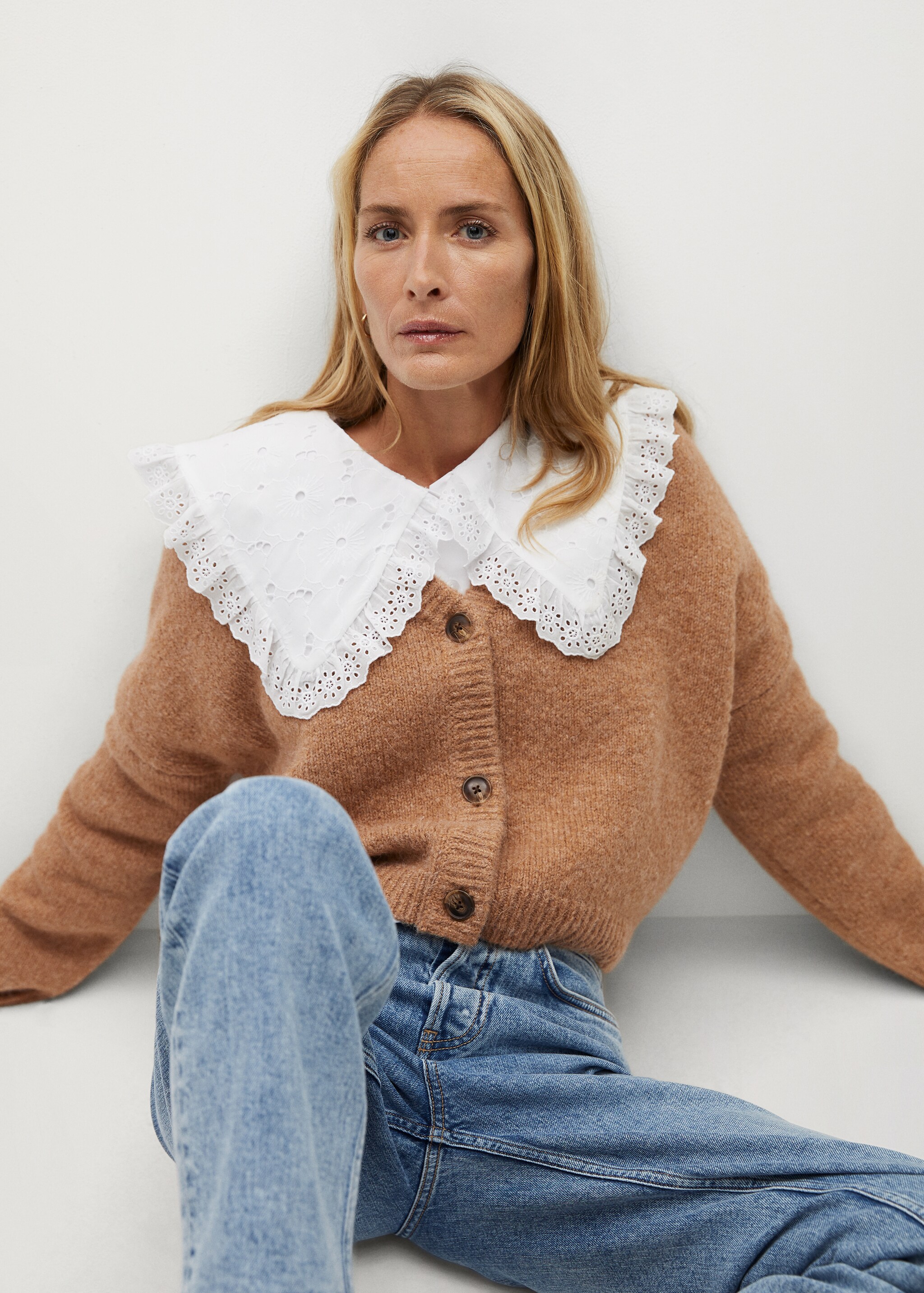 Button knit cardigan - Details of the article 1