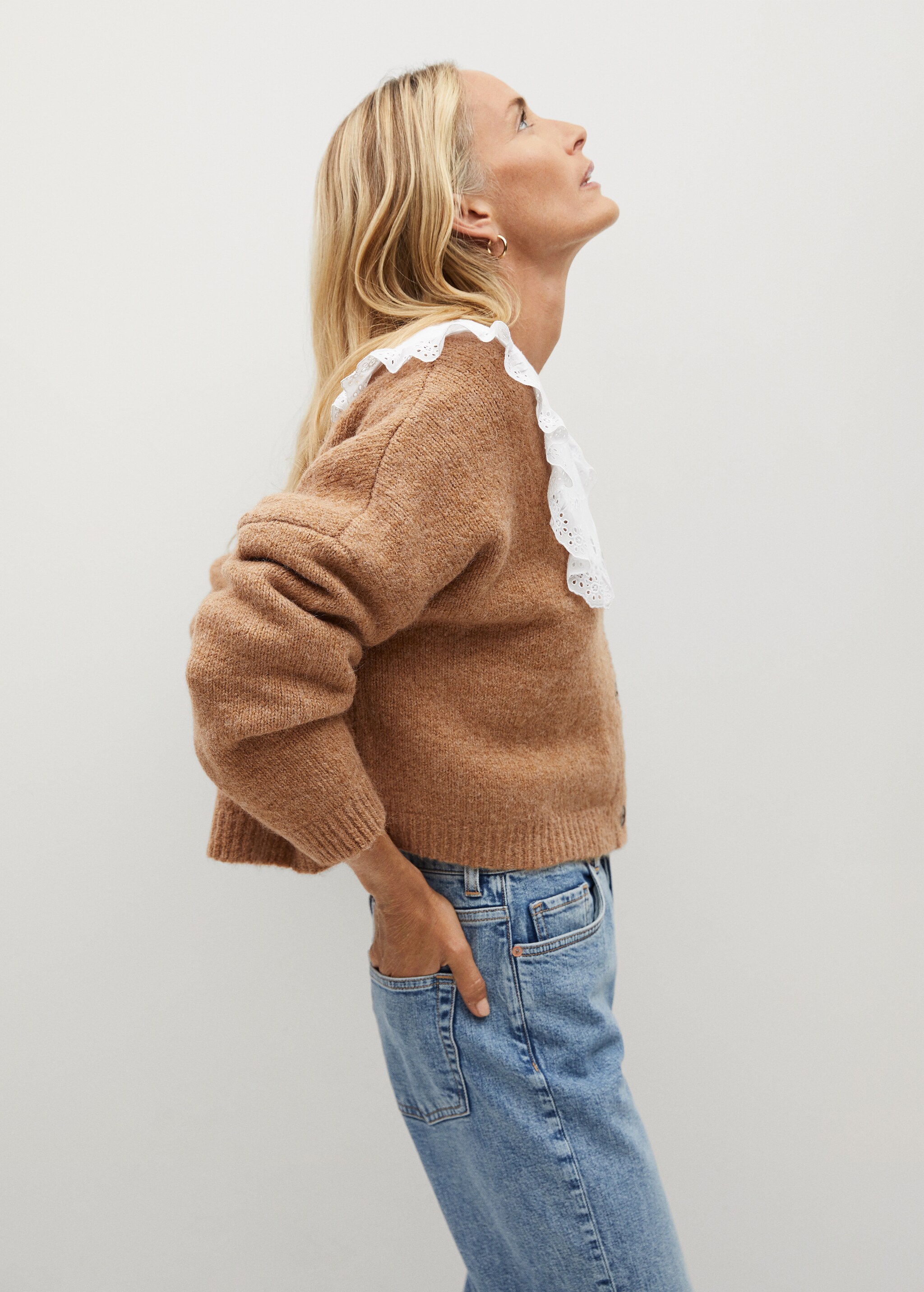 Button knit cardigan - Details of the article 2