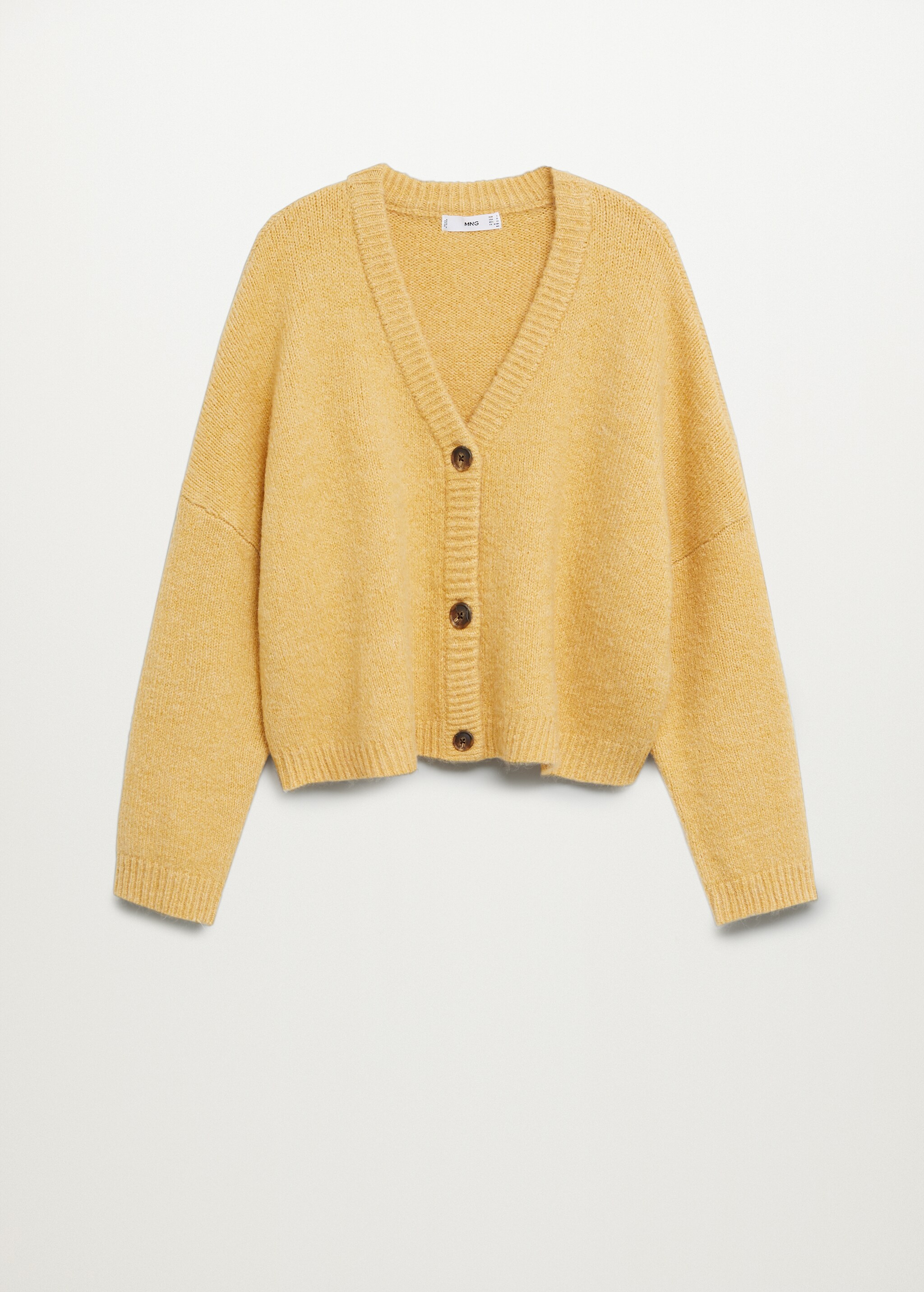 Button knit cardigan - Article without model