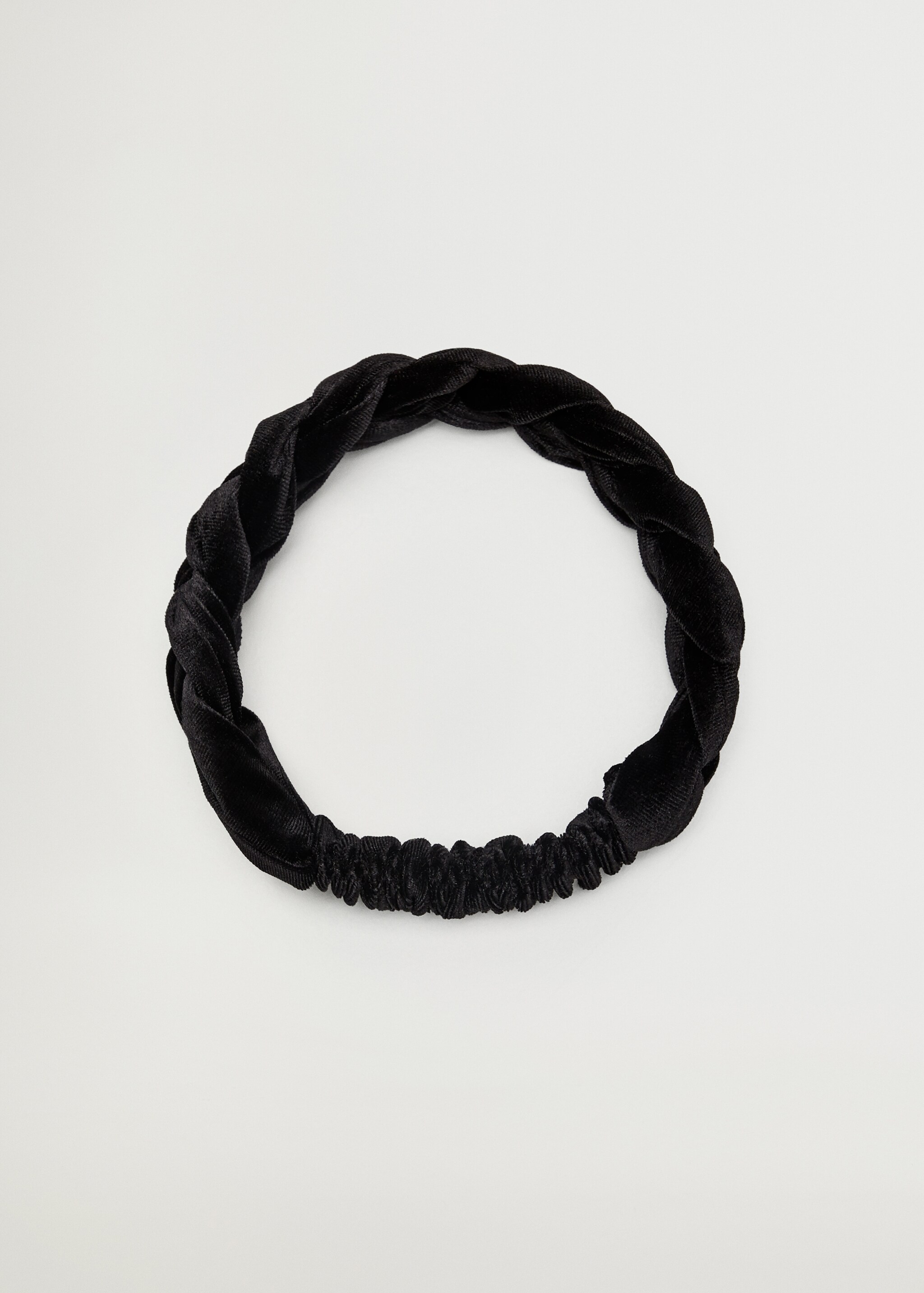 Diadema trenzada terciopelo - Artículo sin modelo